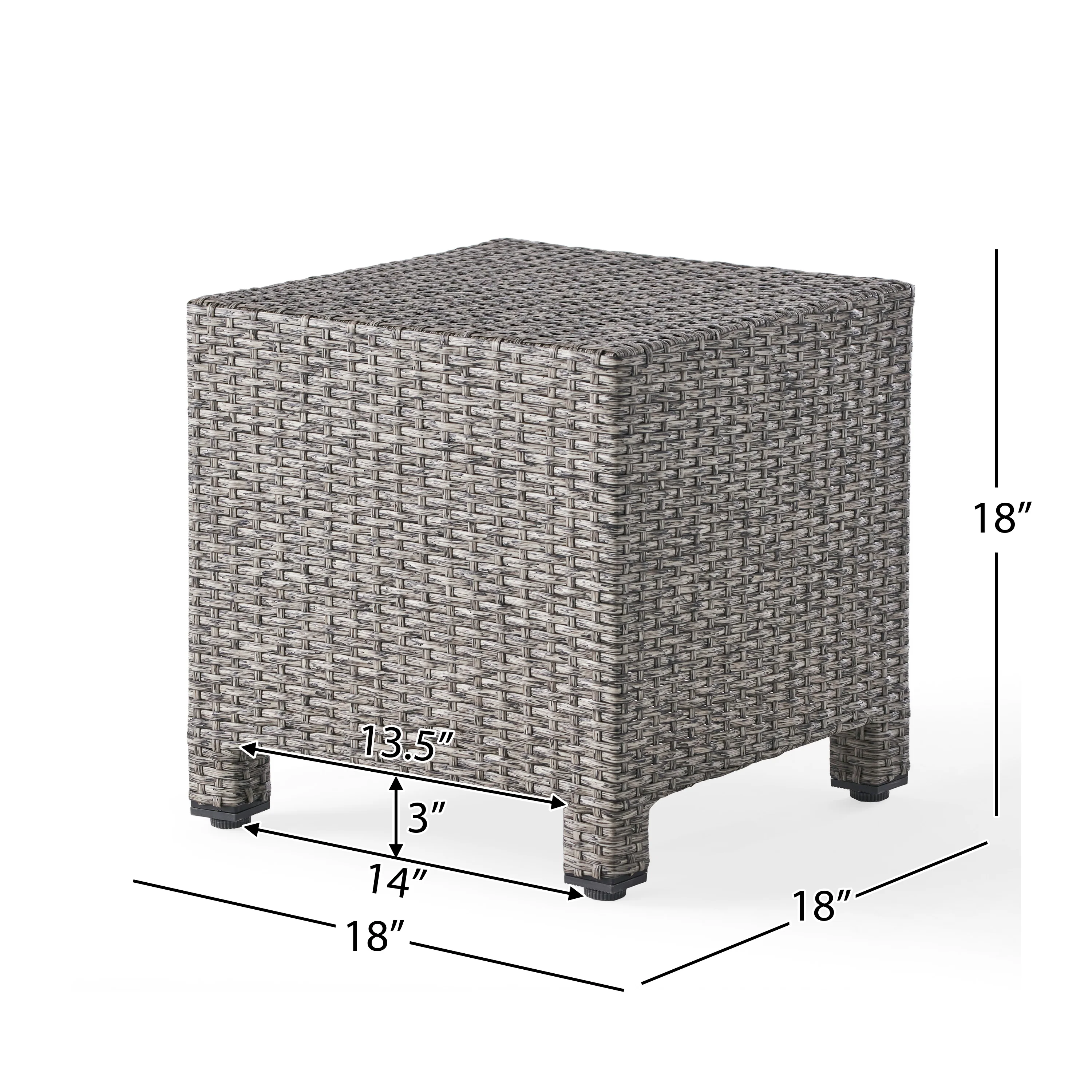 Venice 6-Seater Outdoor Sofa Set with Side Tables - furnishings