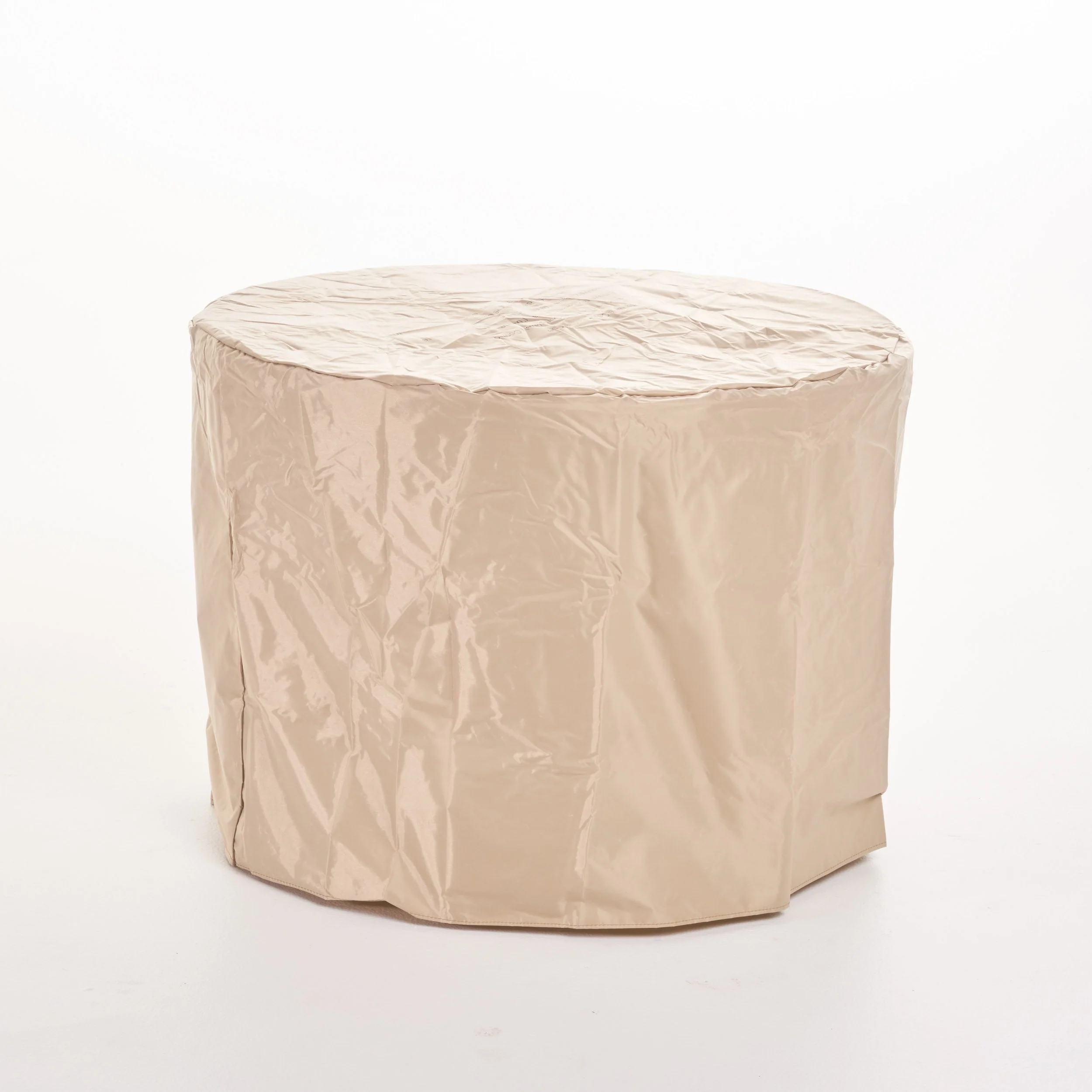 Arlana Outdoor 40,000 BTU Lightweight Concrete Circular Fire Pit - furnishings
