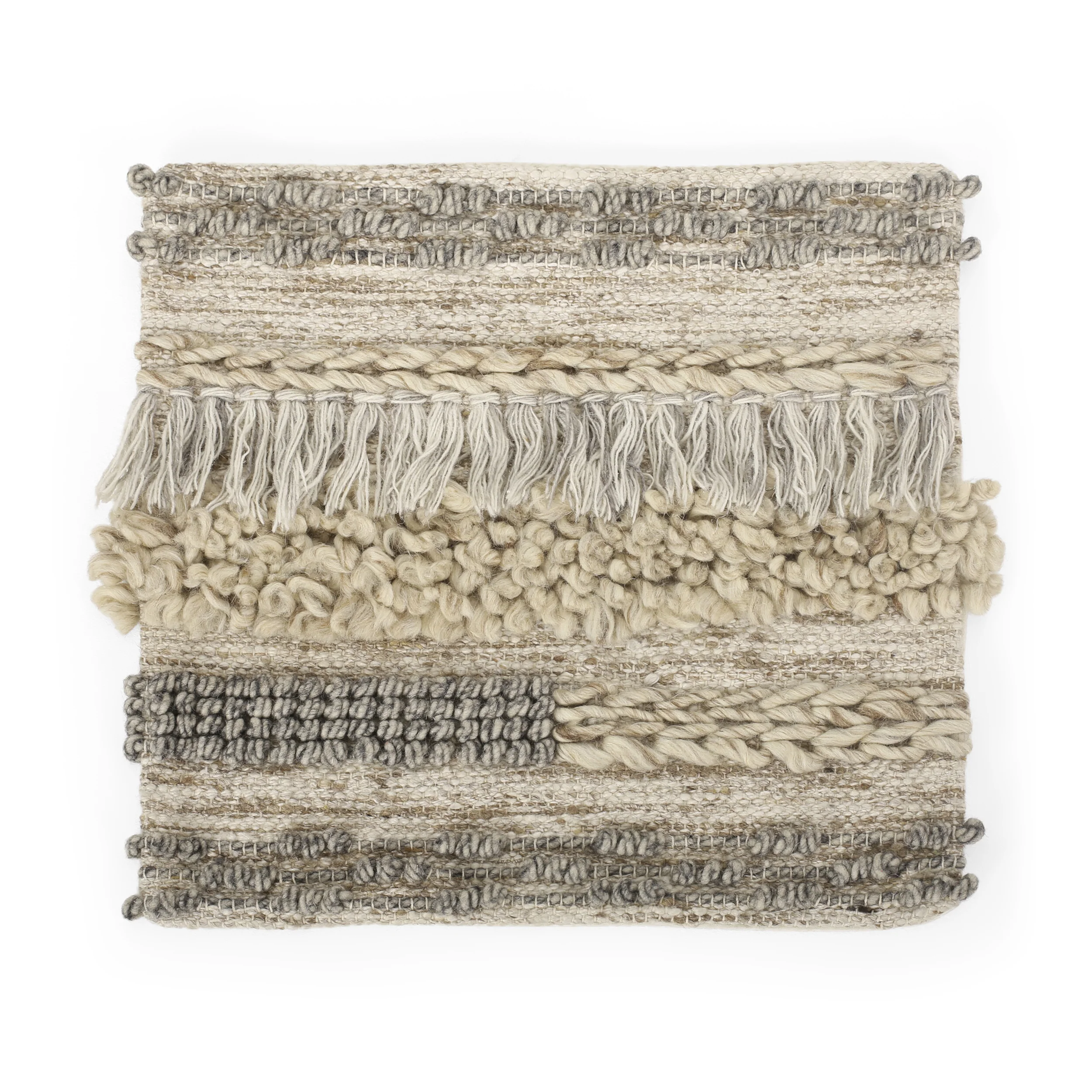 Aldric Hand-Loomed Boho Pillow Cover - furnishings