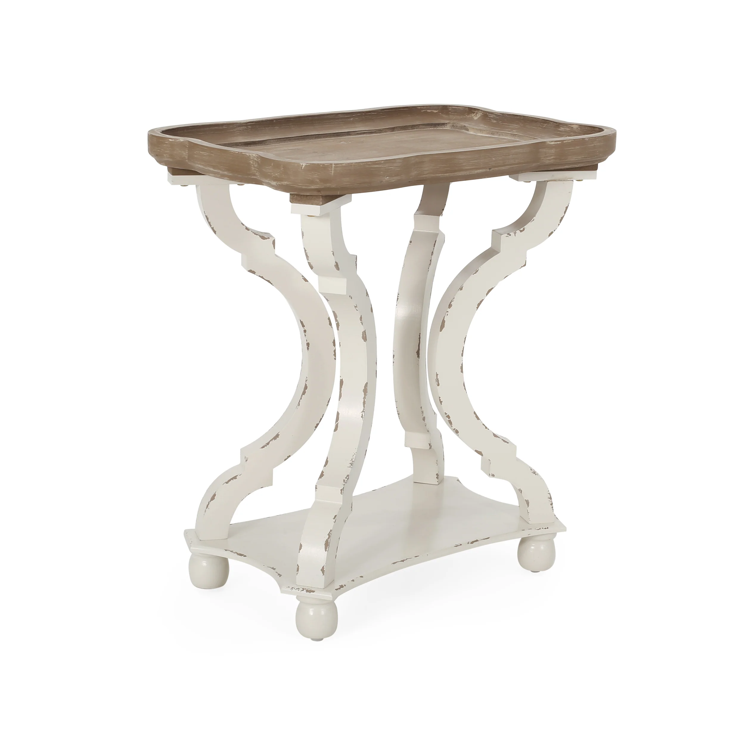 Andrew French Country Accent Table with Rectangular Top - furnishings