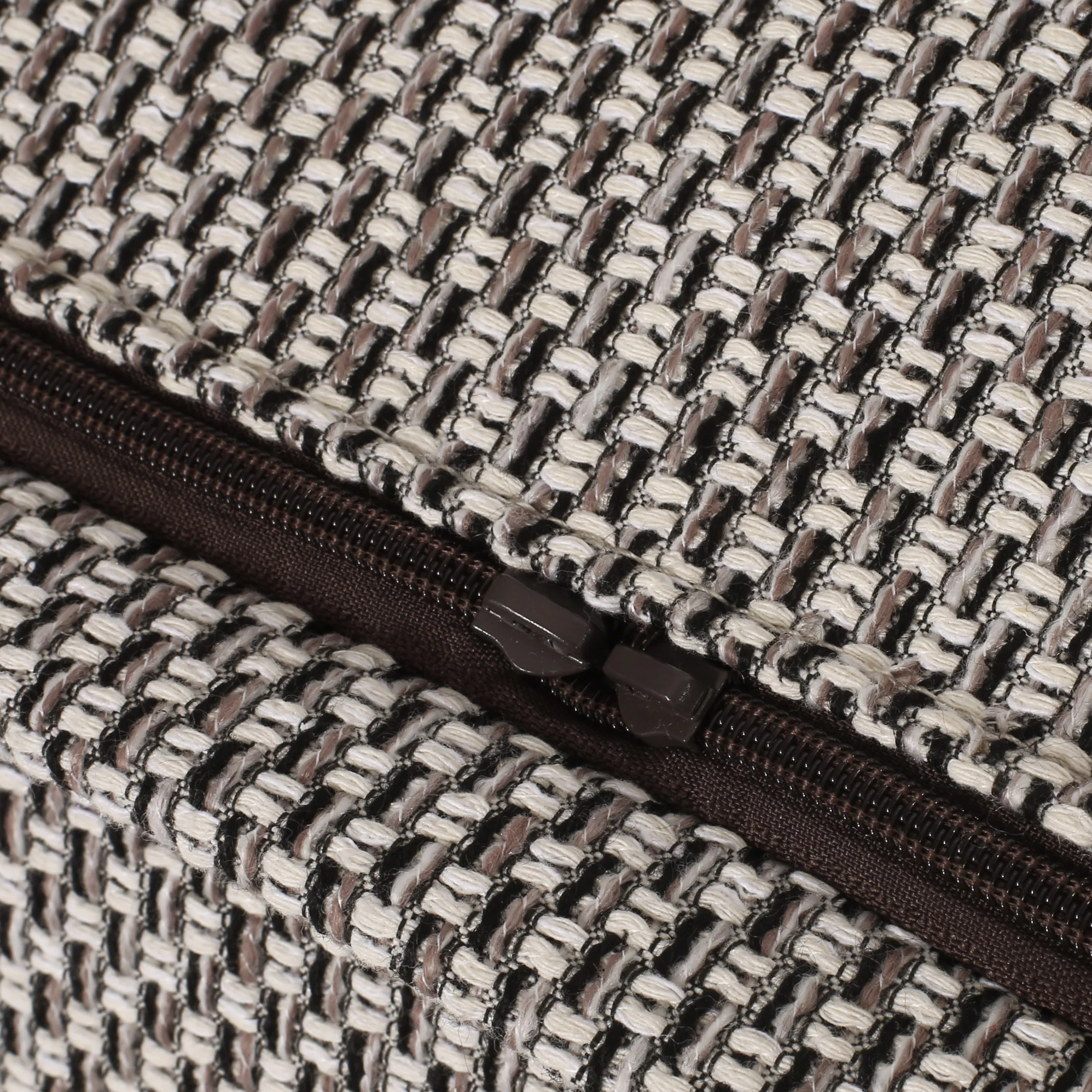 Larrick Contemporary Fabric Pouf - furnishings