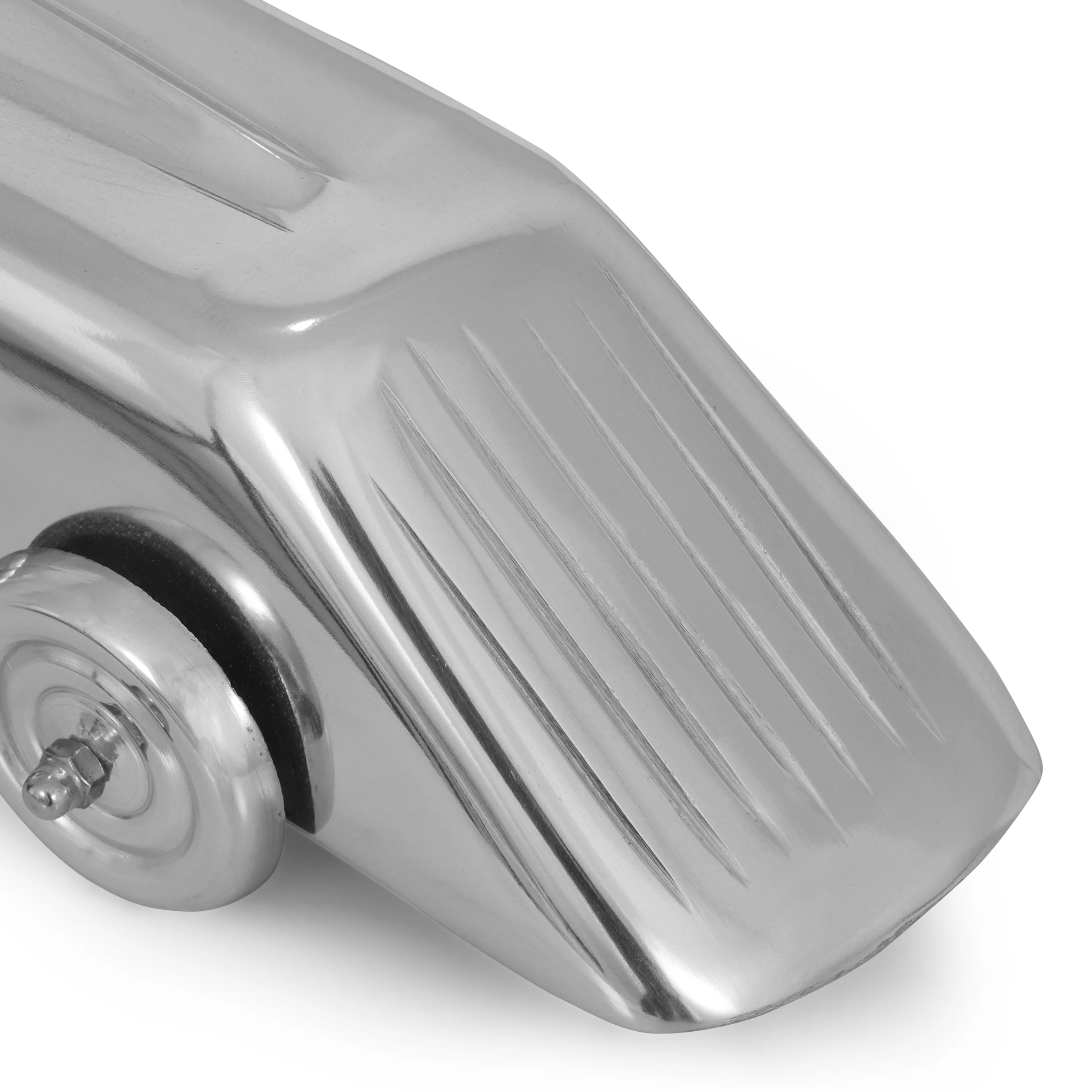 Postema Handcrafted Aluminum Car Sculpture, Silver - furnishings