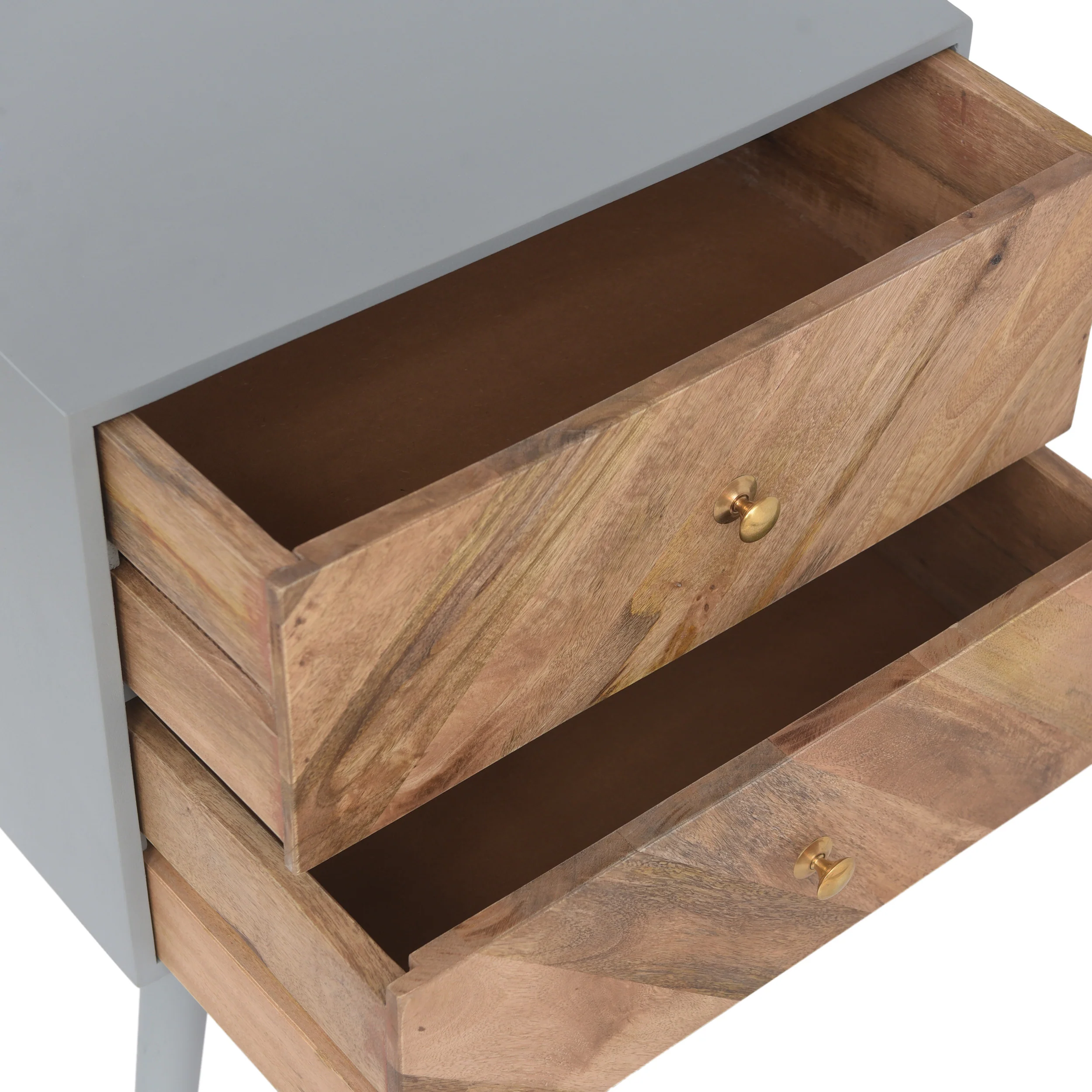 Ranya Mango Wood 2 Drawer Cabinet - furnishings