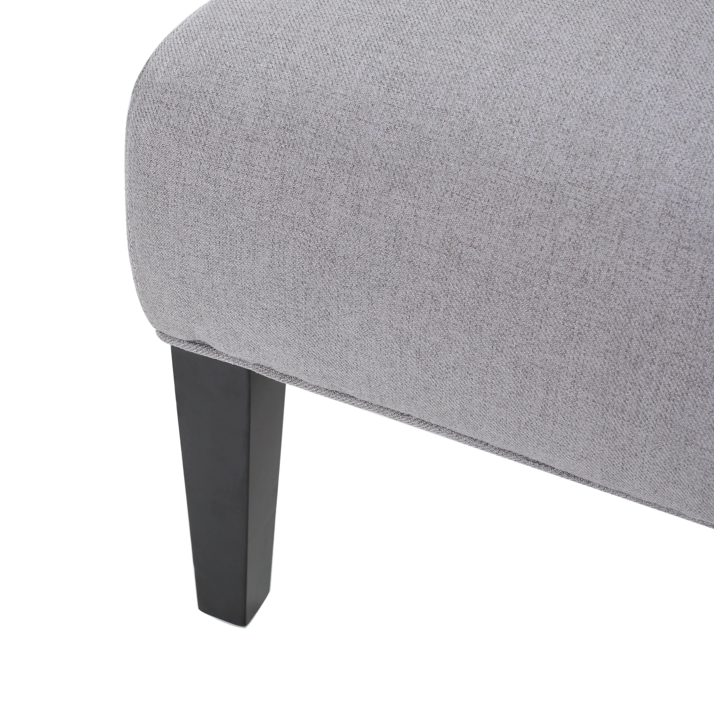 Kendal Contemporary Fabric Slipper Accent Chair - furnishings