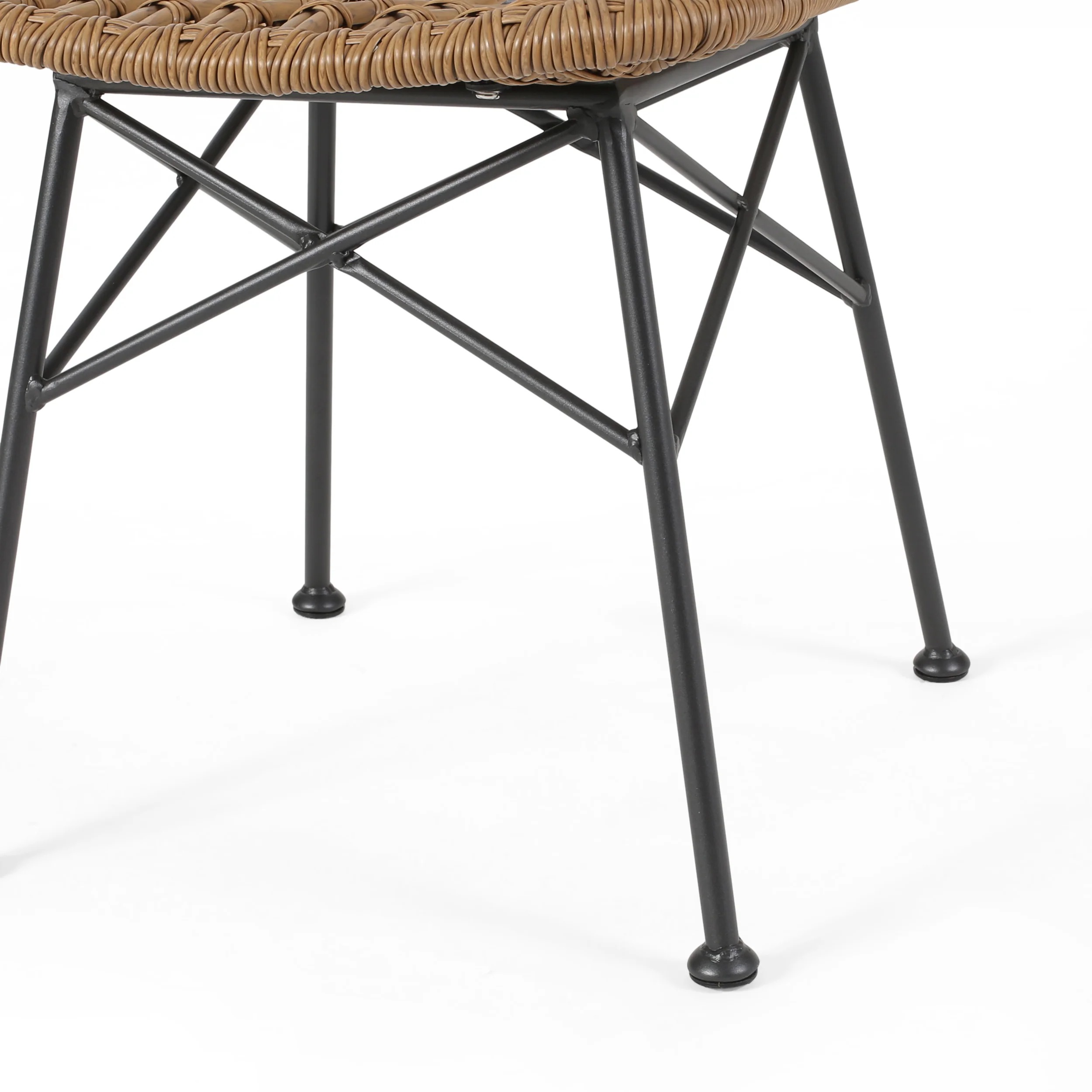 Silverdew Indoor Wicker Dining Chairs (Set of 2) - furnishings