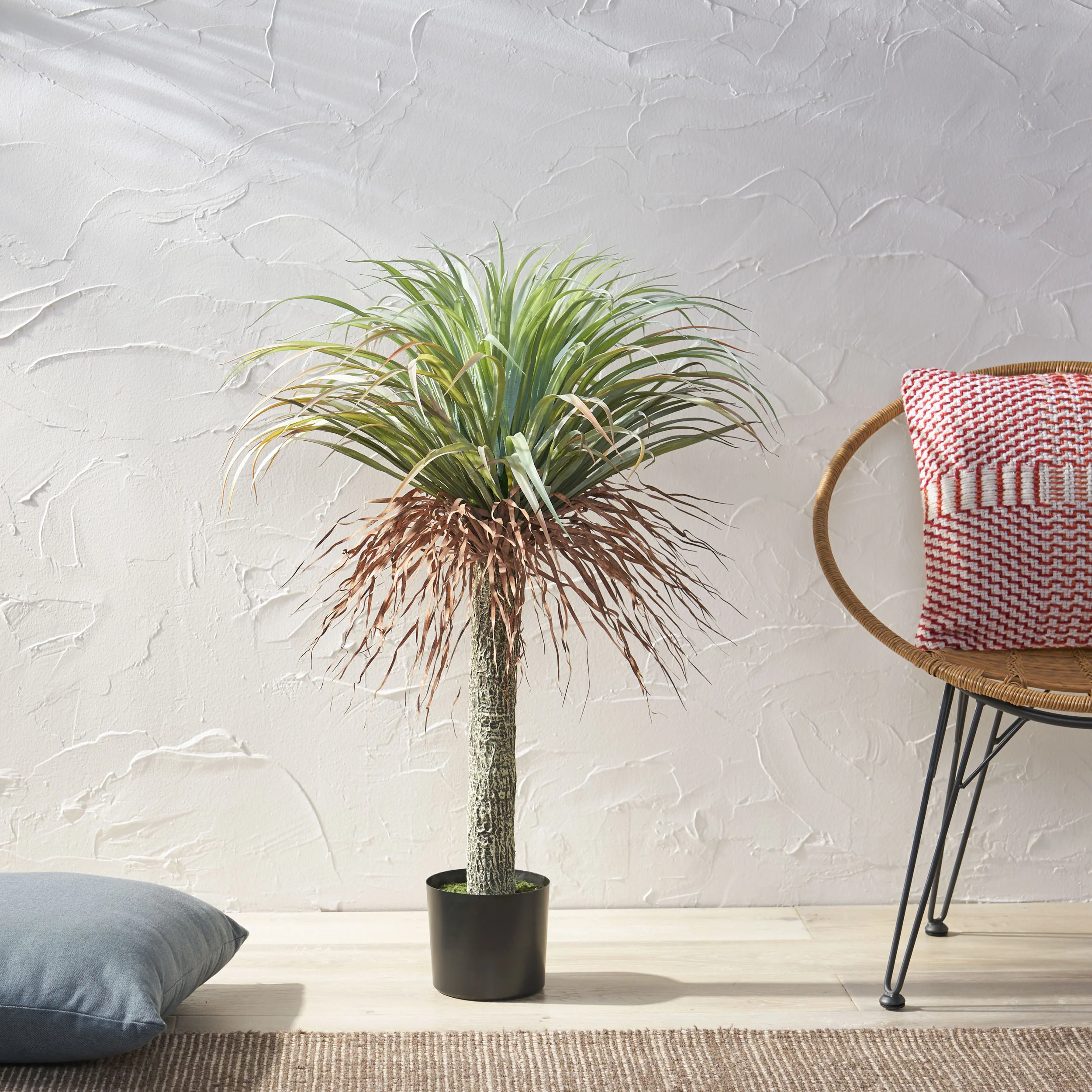 Artificial Yucca Plant, 4.5' x 3' - furnishings
