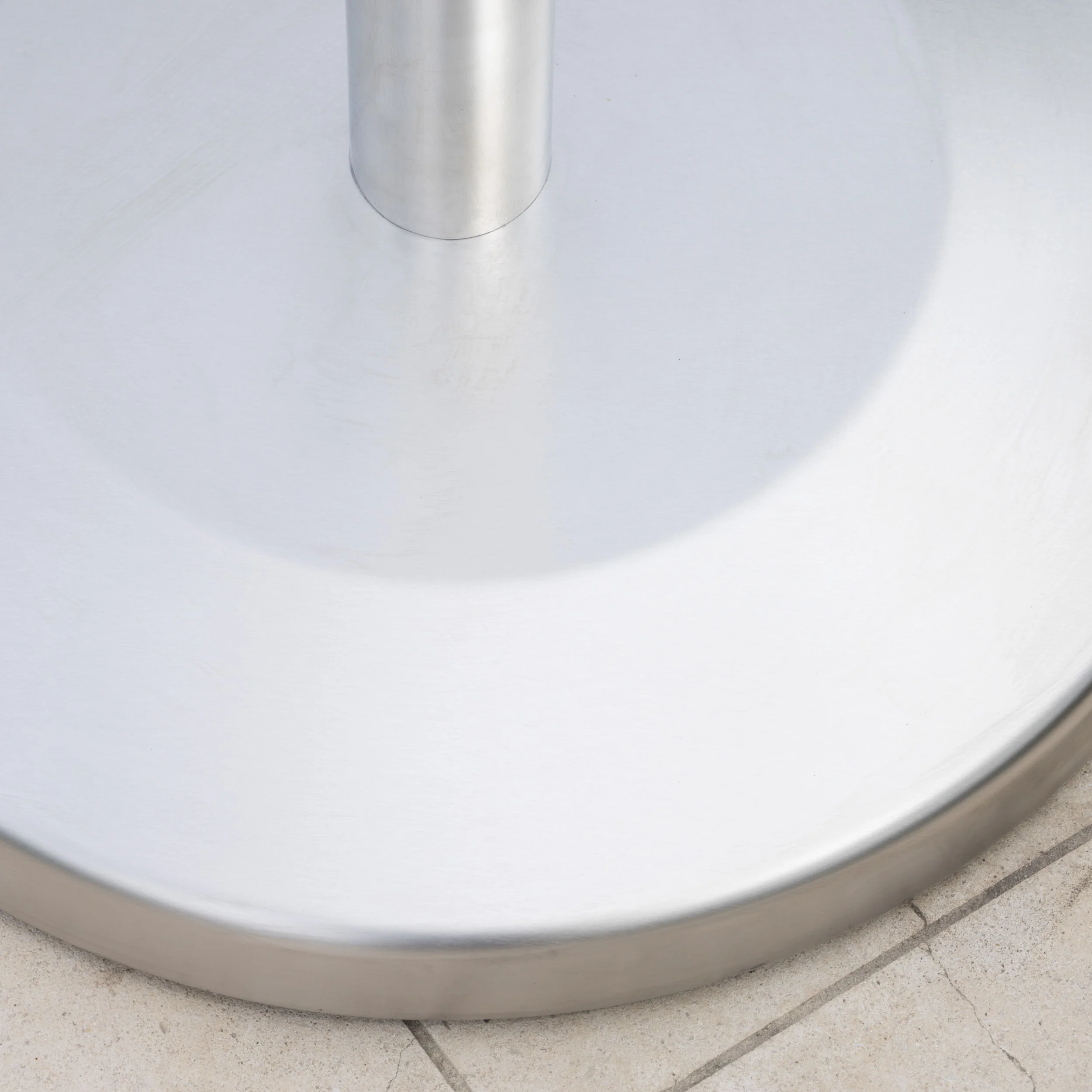 Norcross 50lbs Stainless Steel Round Umbrella Base - furnishings