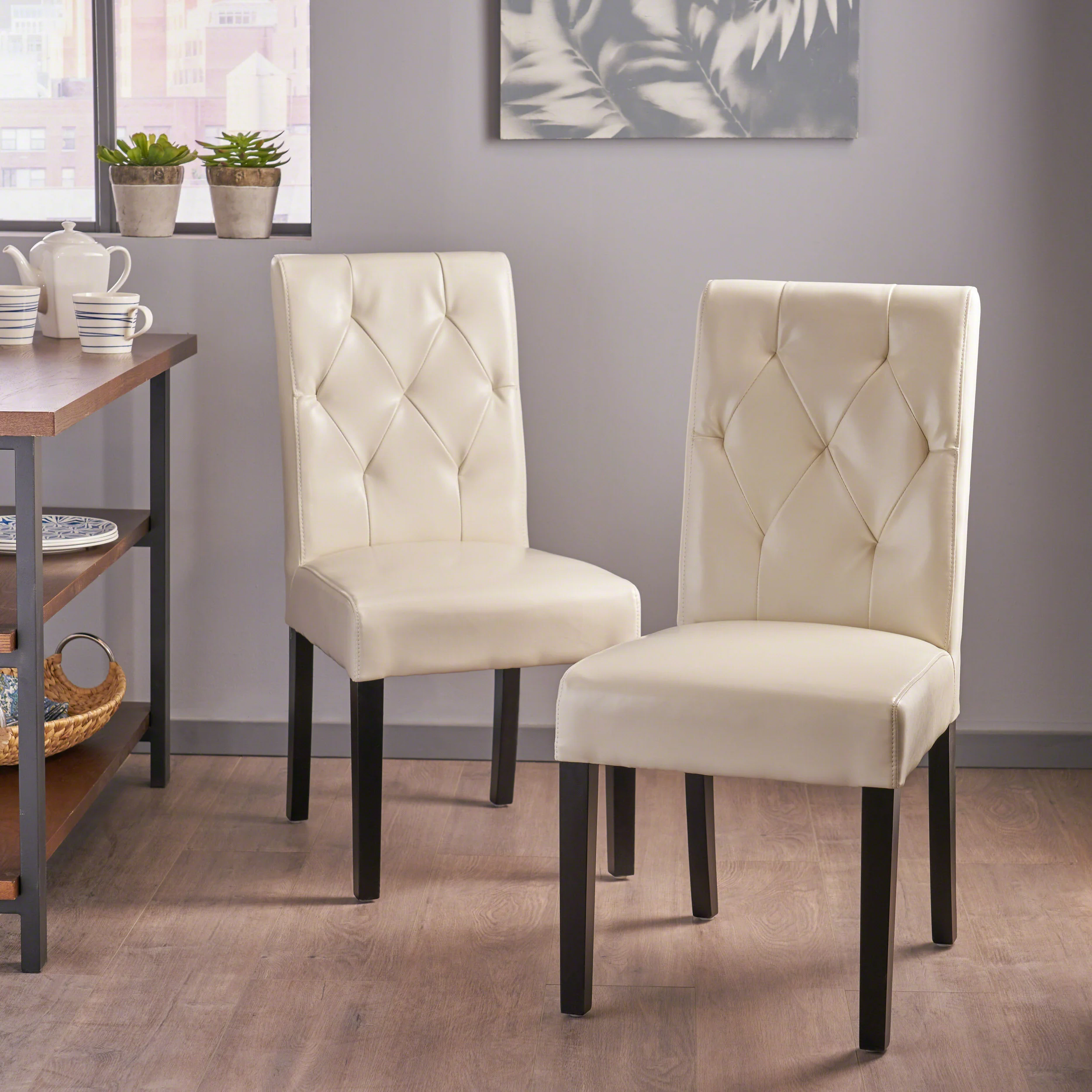 Waldon Tufted Dining Chairs (Set of 2) - furnishings