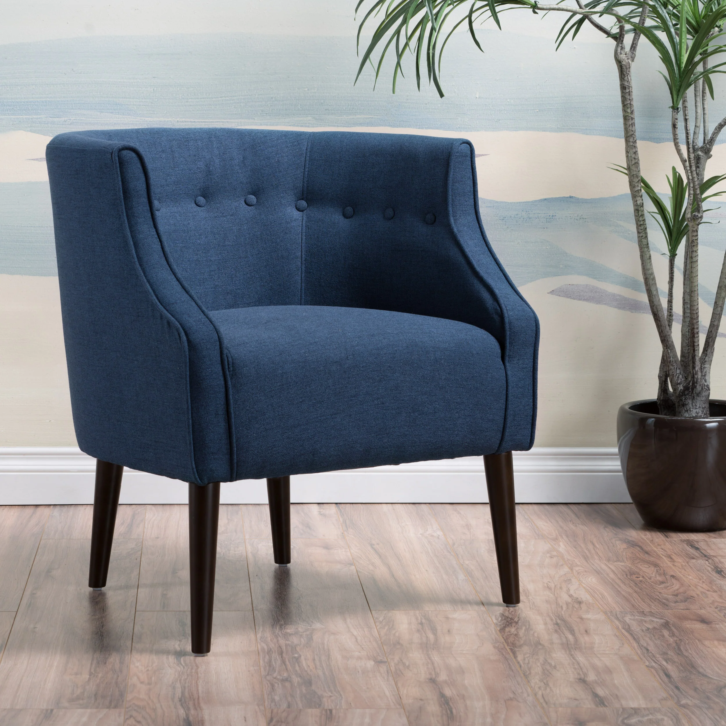 Davidson Tub Design Upholstered Accent Chair - furnishings