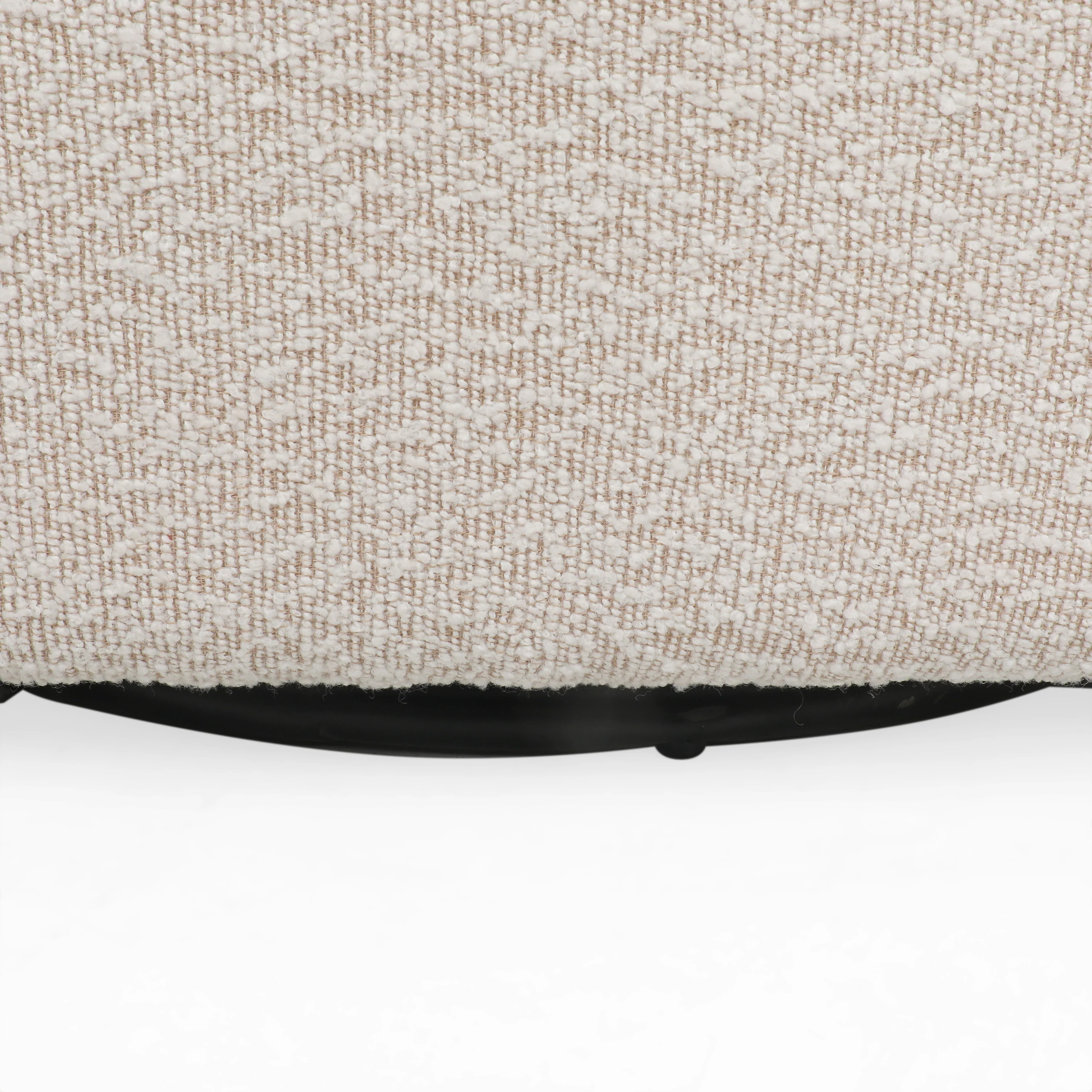 Sydmor Contemporary Boucle Upholstered Swivel Club Chair - furnishings