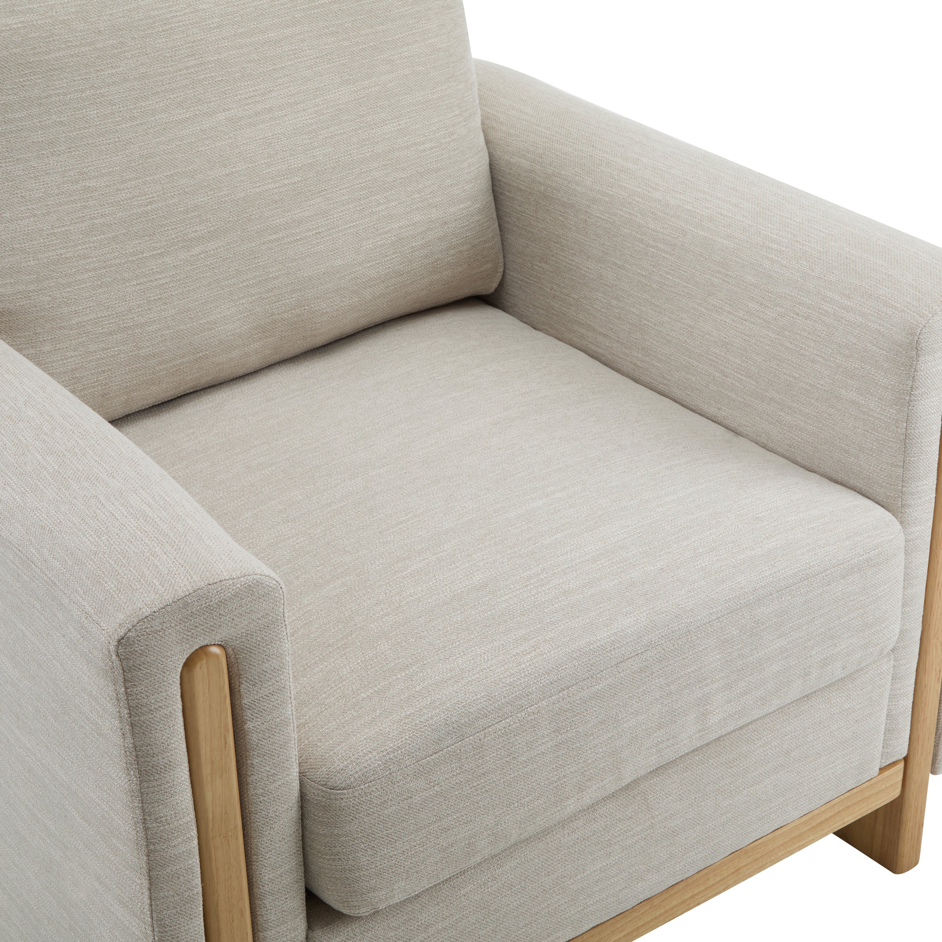 Alarics Modern Accent Arm Chair Upholstered Club Chair - furnishings