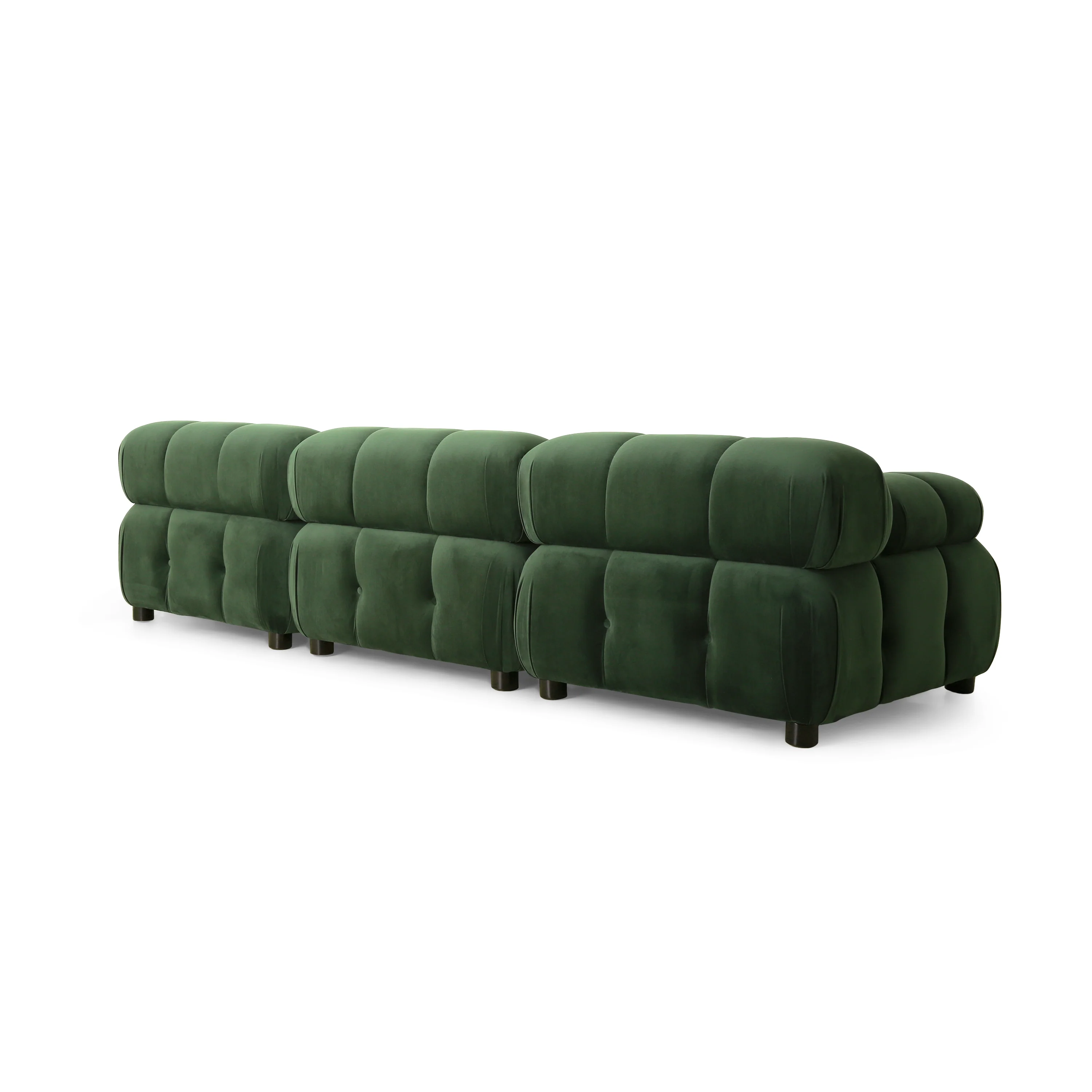 Kildare Velvet 3 Seater Modular Tufted Sofa - furnishings