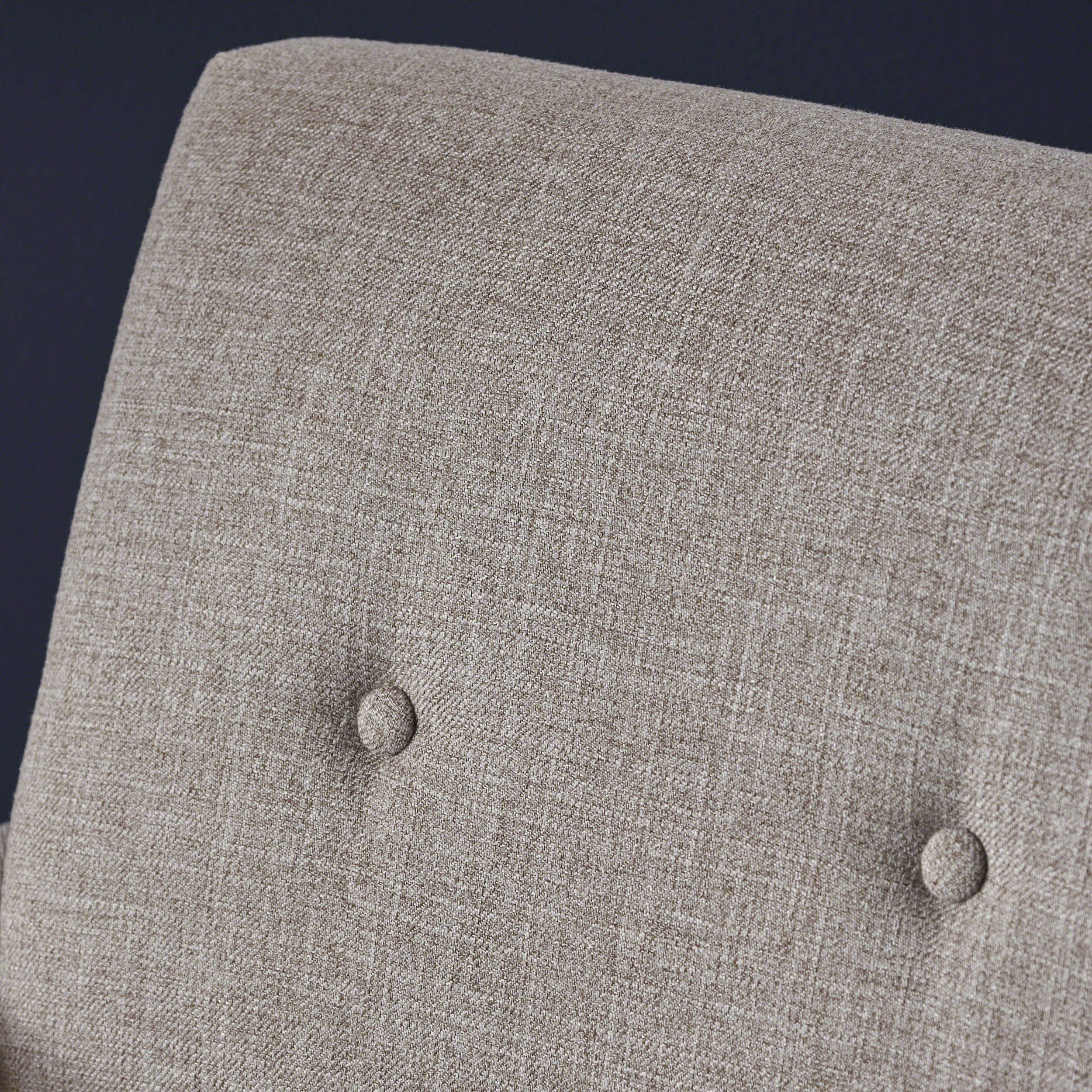 Sierra Mid Century Modern Button Tufted Upholstered Fabric Club Chair - furnishings