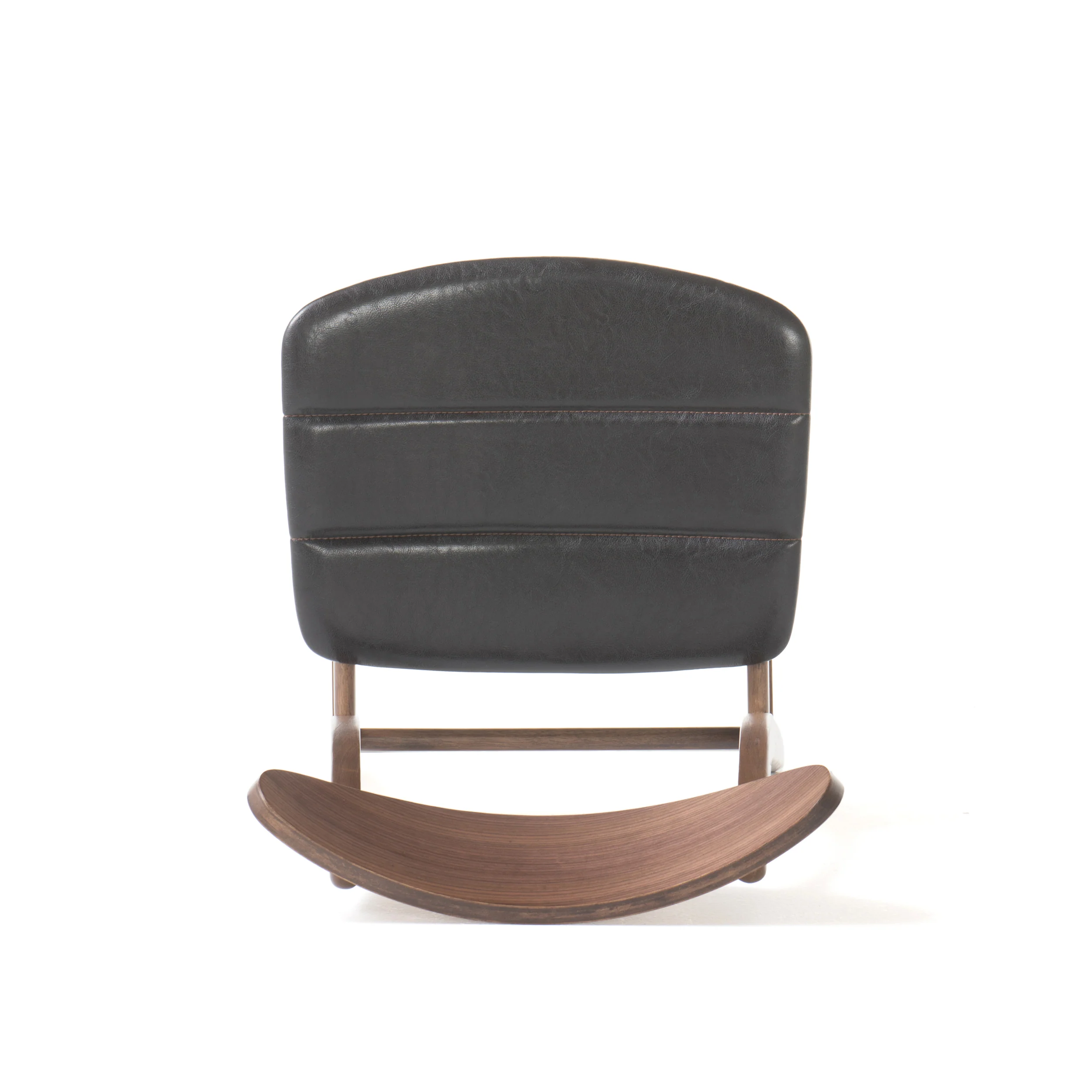Camilla Mid Century Modern Faux Leather Upholstered Wood Dining Chairs (Set of 2) - furnishings