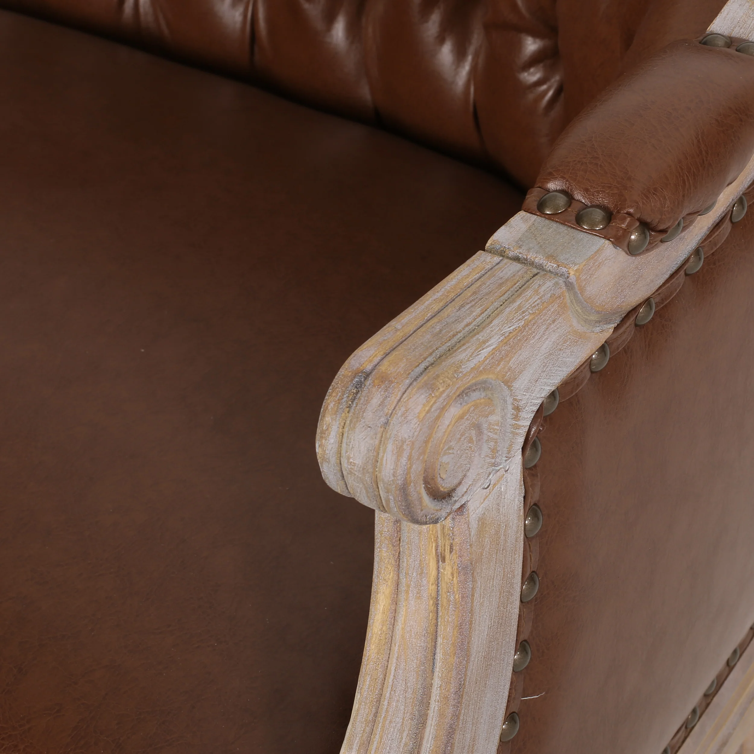 Megan Traditional Tufted Upholstered Loveseat - furnishings