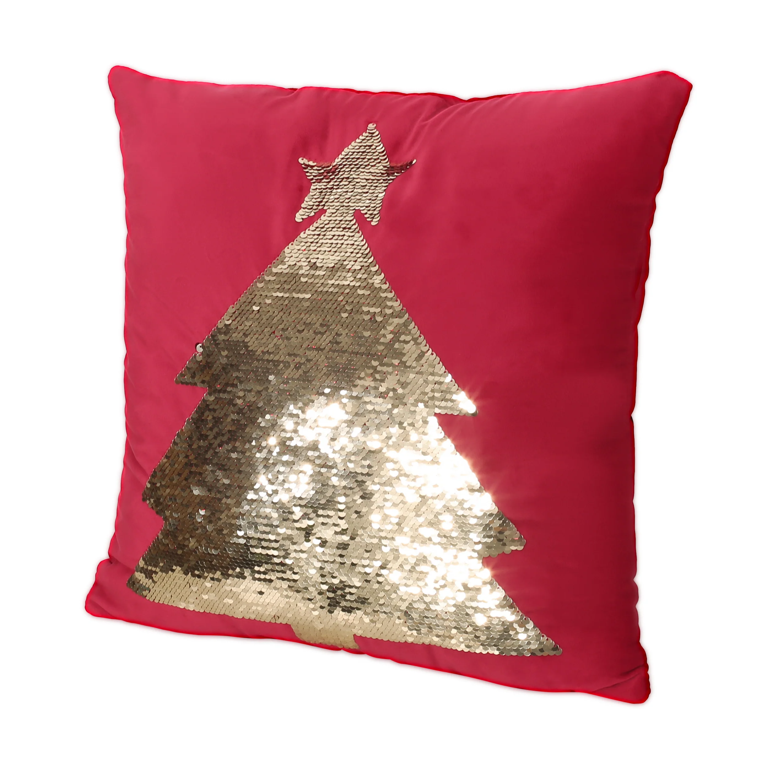 Cibola Glam Velvet Christmas Throw Pillow Cover - furnishings
