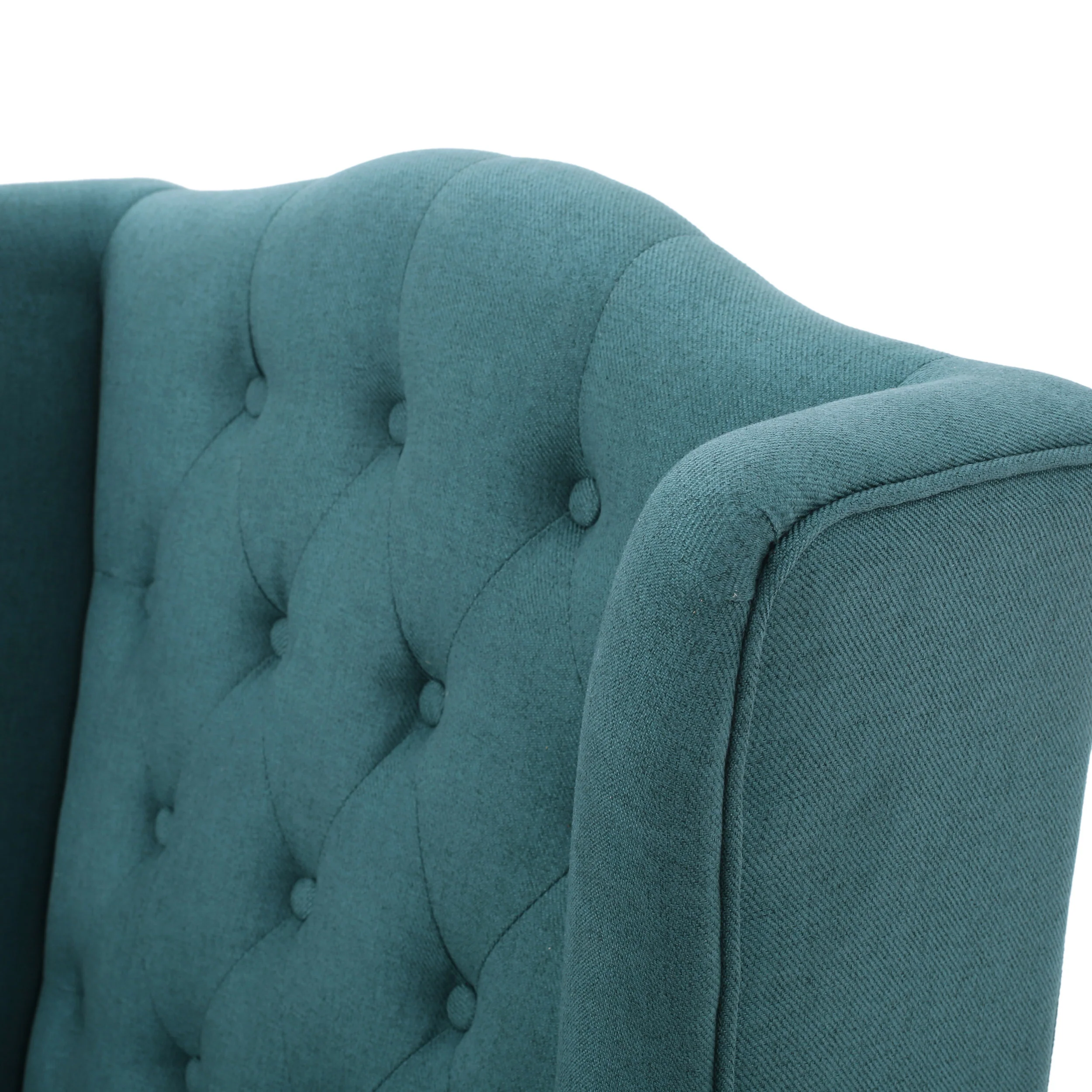 Clarice Fabric High Back Wingback  Accent Chair - furnishings