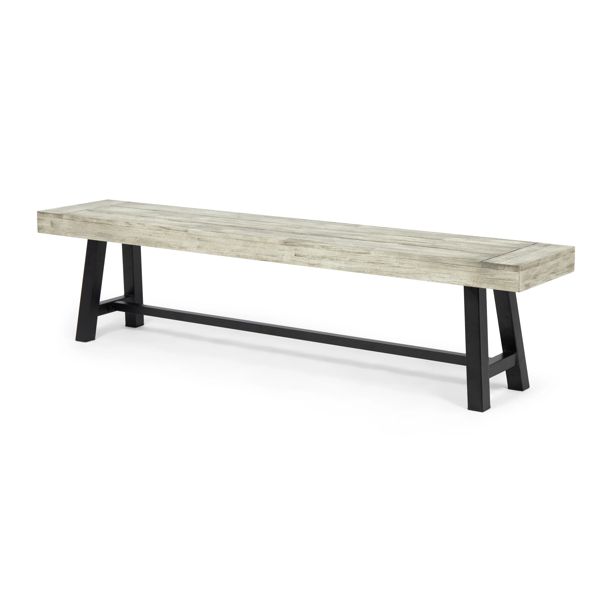 Marian Outdoor Acacia Wood Bench - furnishings