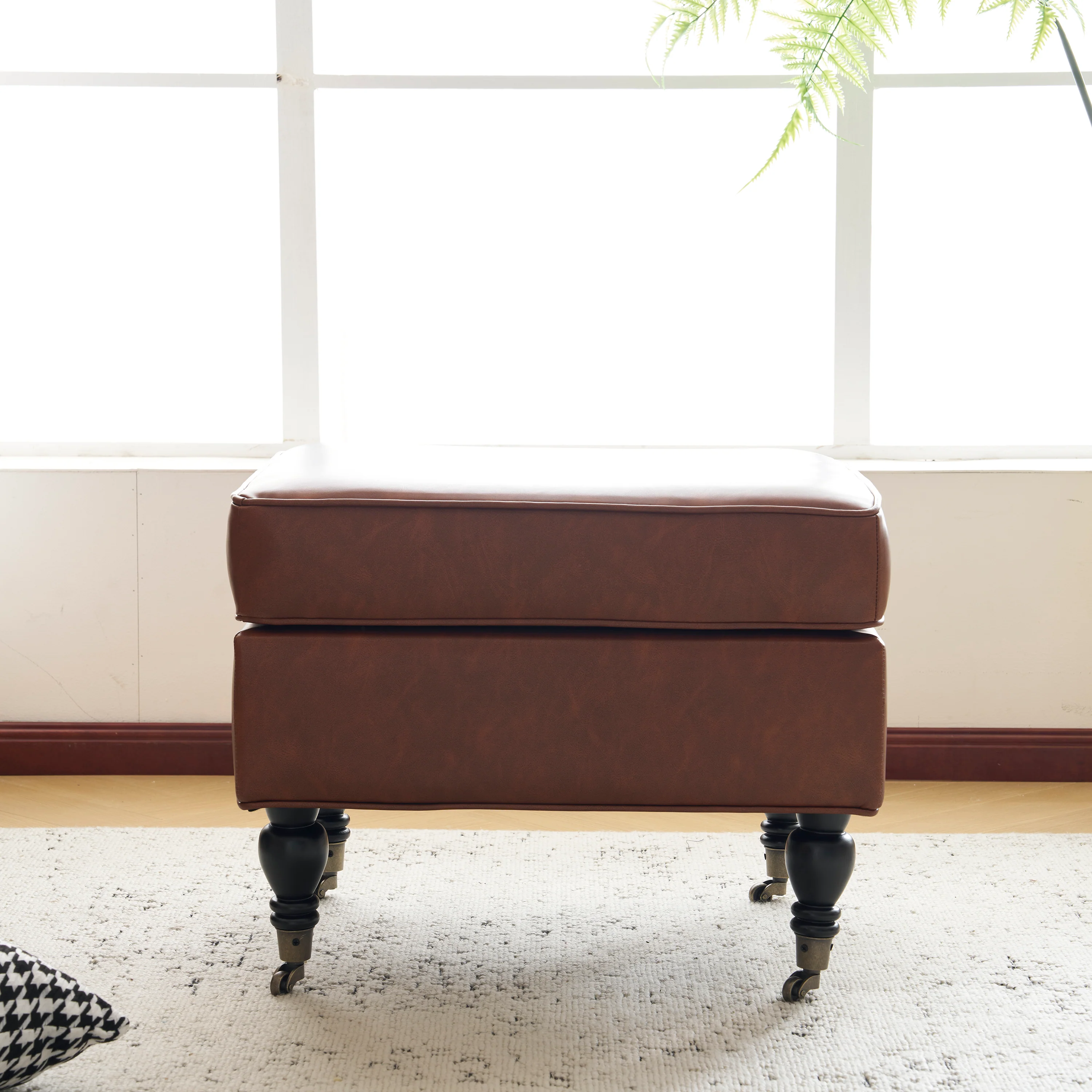 Thorian Tray Top Storage Ottoman - furnishings