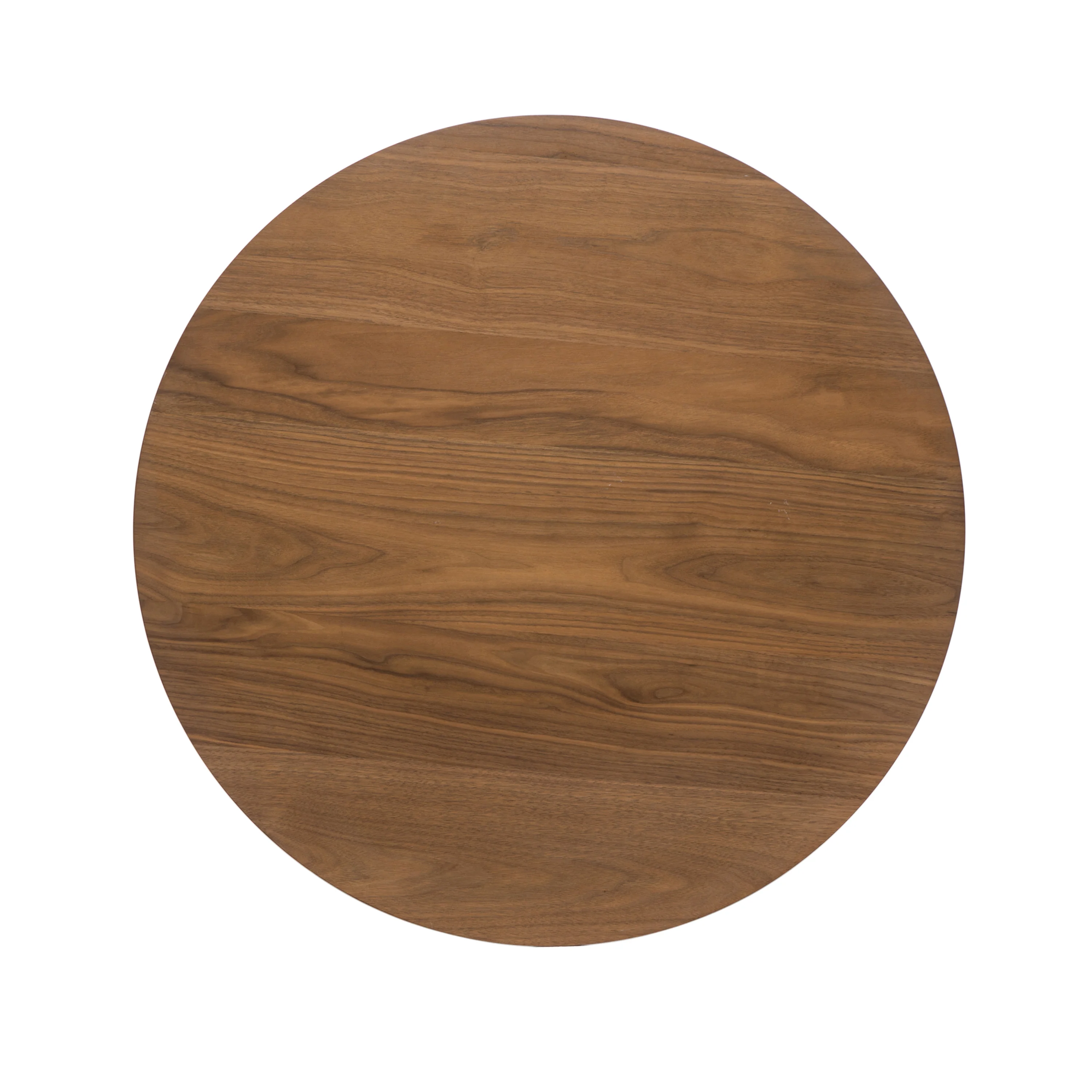 Madeline Mid-Century Modern Circular Wood Bar Table with Tapered Legs - furnishings