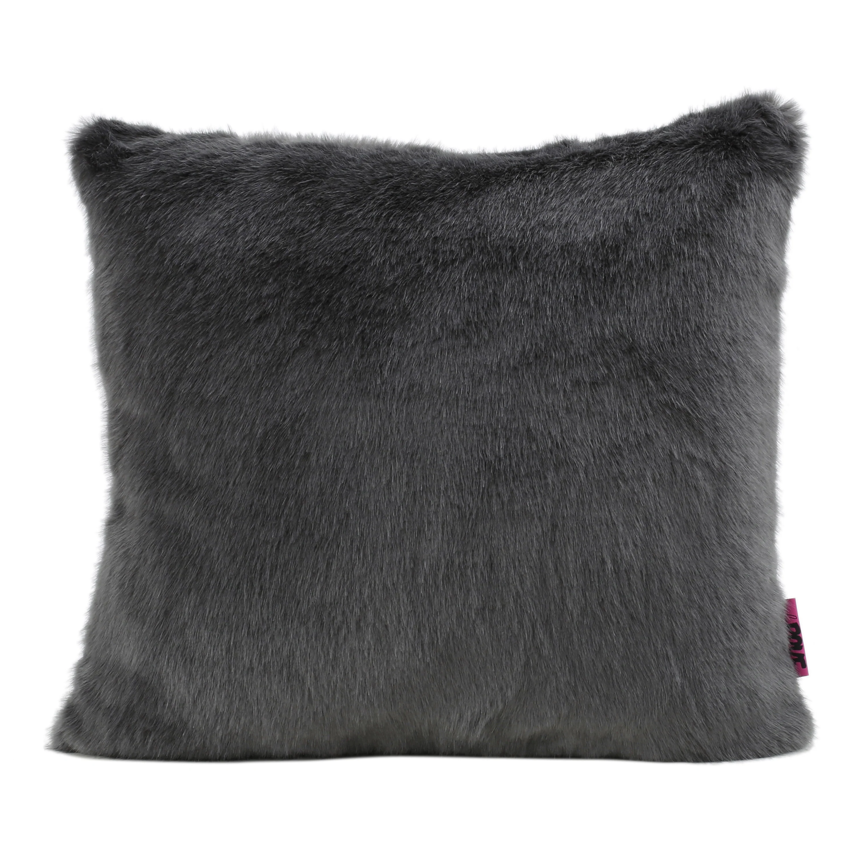 Ellison Modern Glam Faux Fur Throw Pillow - furnishings