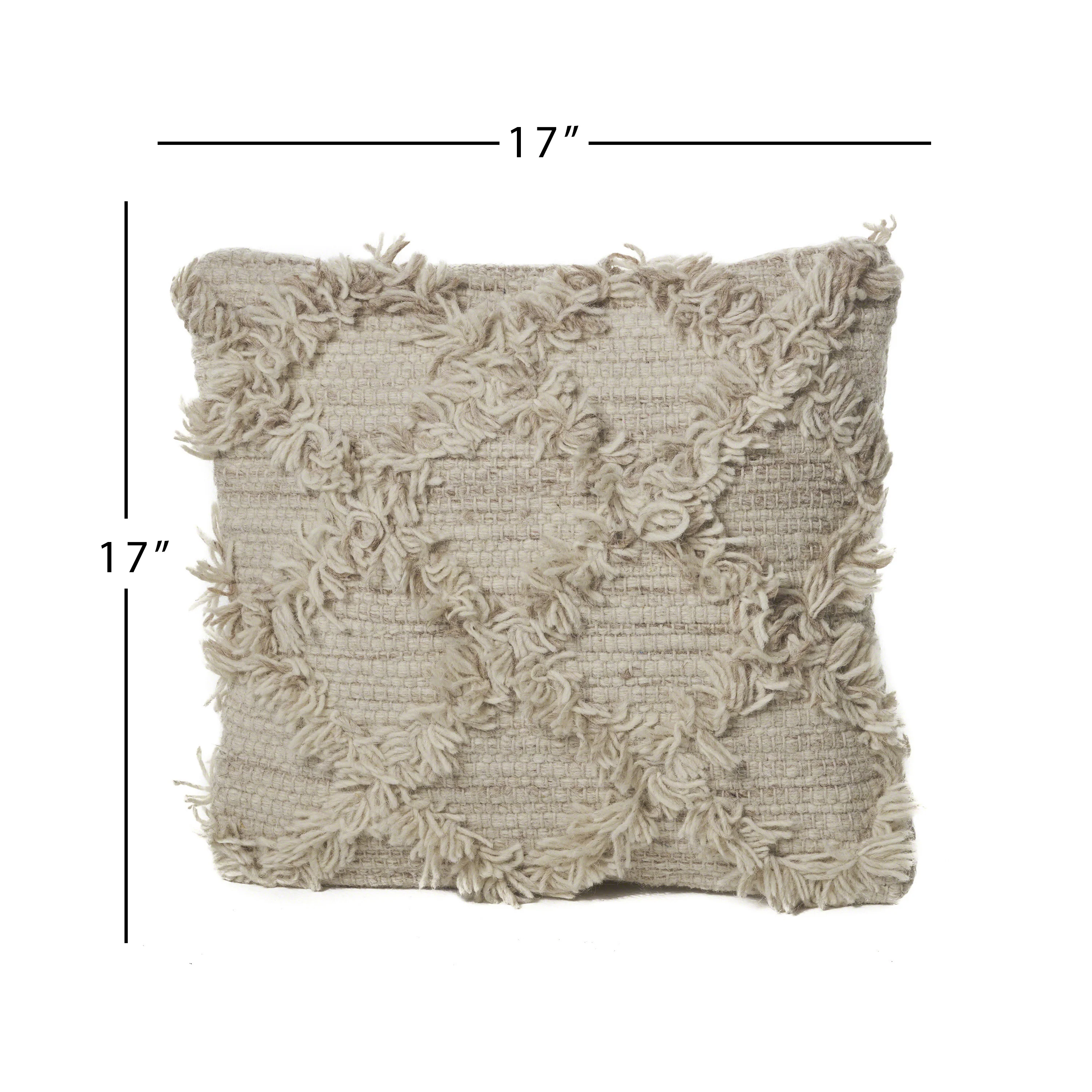 Jucar Handcrafted Boho Fabric Pillow - furnishings