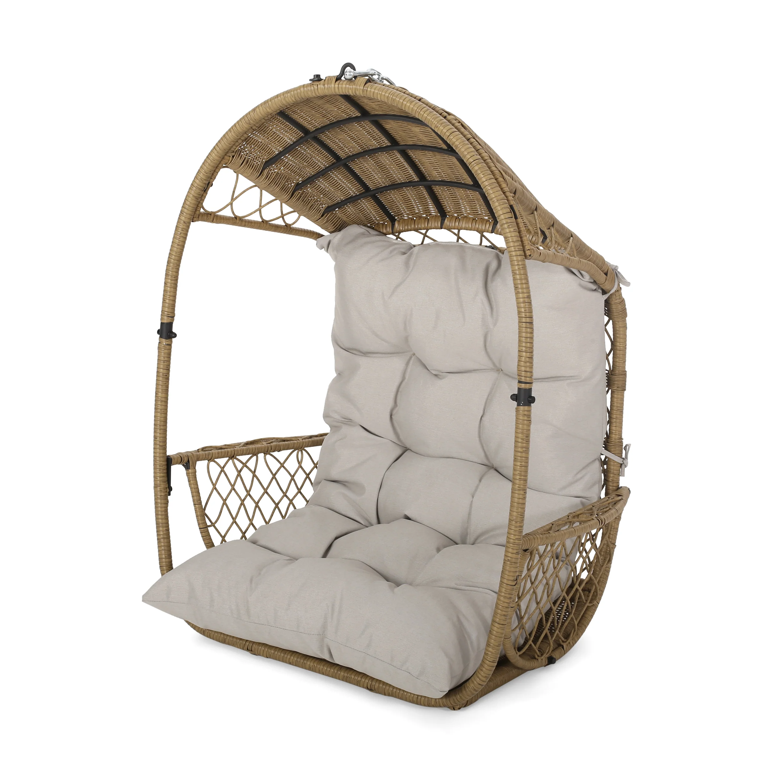 Aydan Outdoor/Indoor Wicker Basket Hanging Chair (NO STAND) - furnishings
