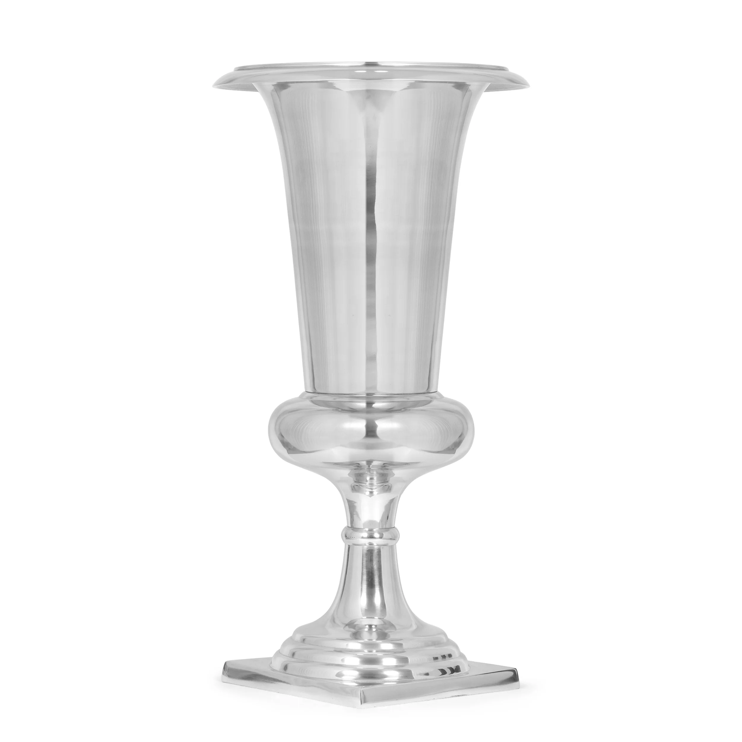 Maynard Modern Handcrafted Aluminum Planter - furnishings