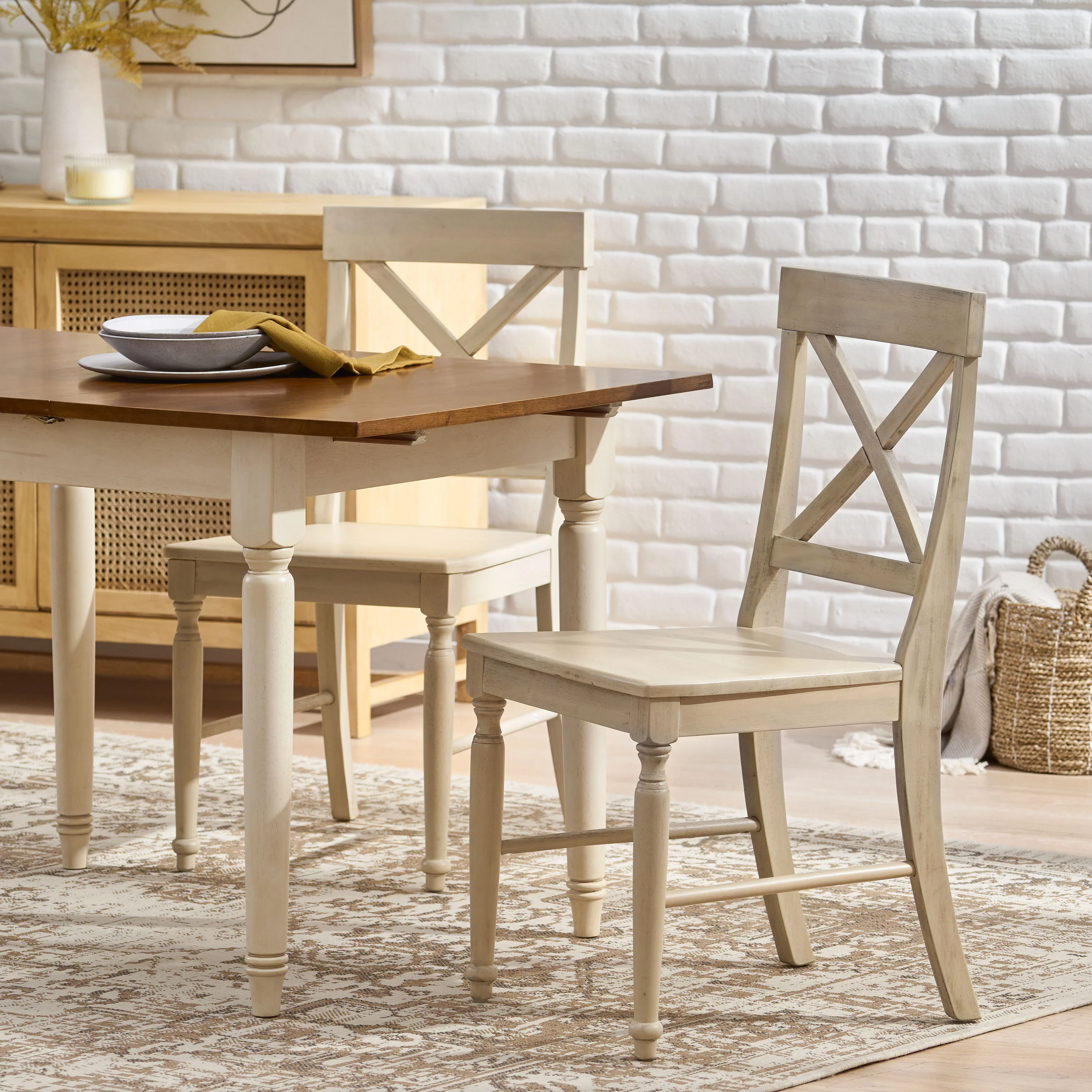Leyden Wood Dining Chair (Set of 2) - furnishings