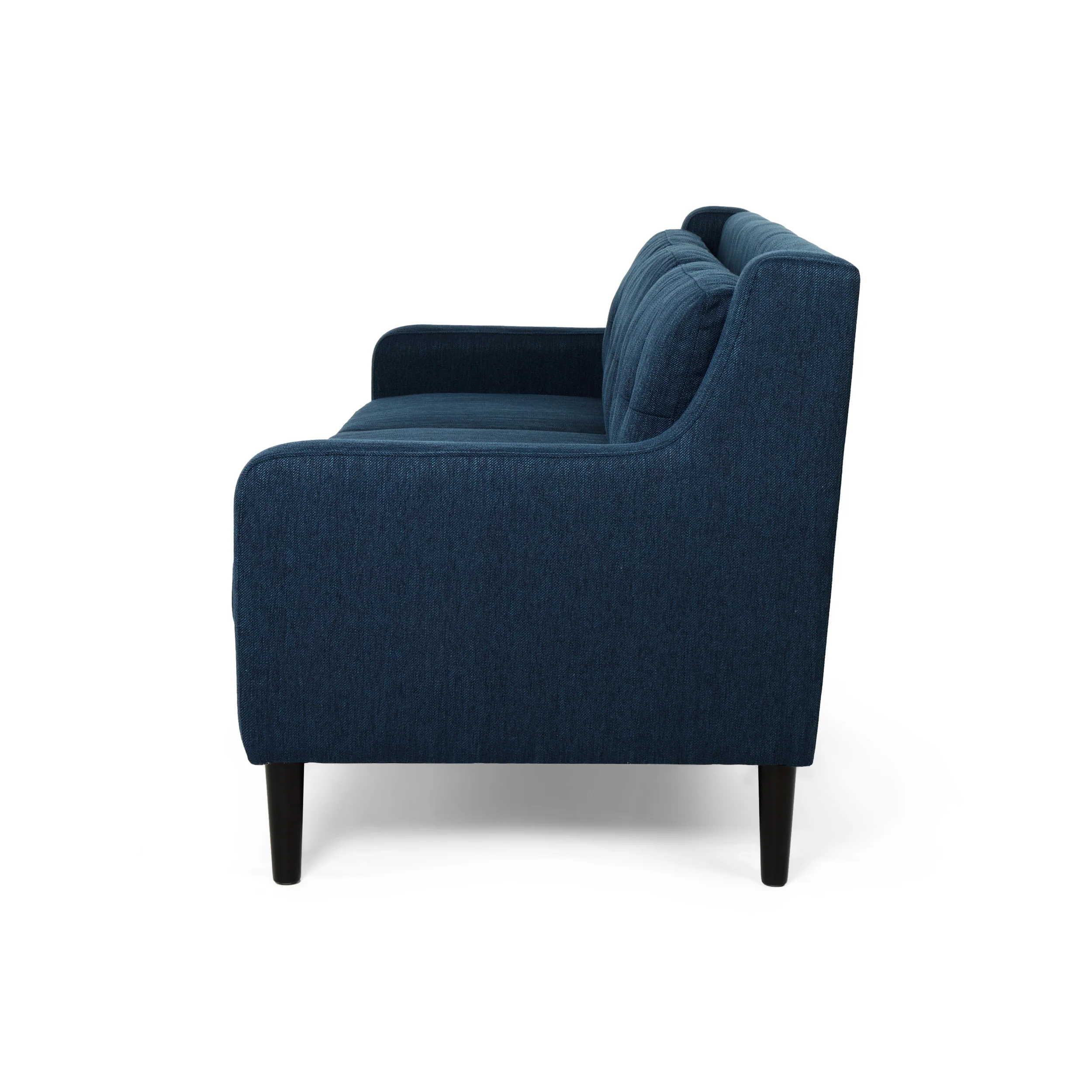 Daelynn Tufted Fabric 3 Seater Sofa - furnishings