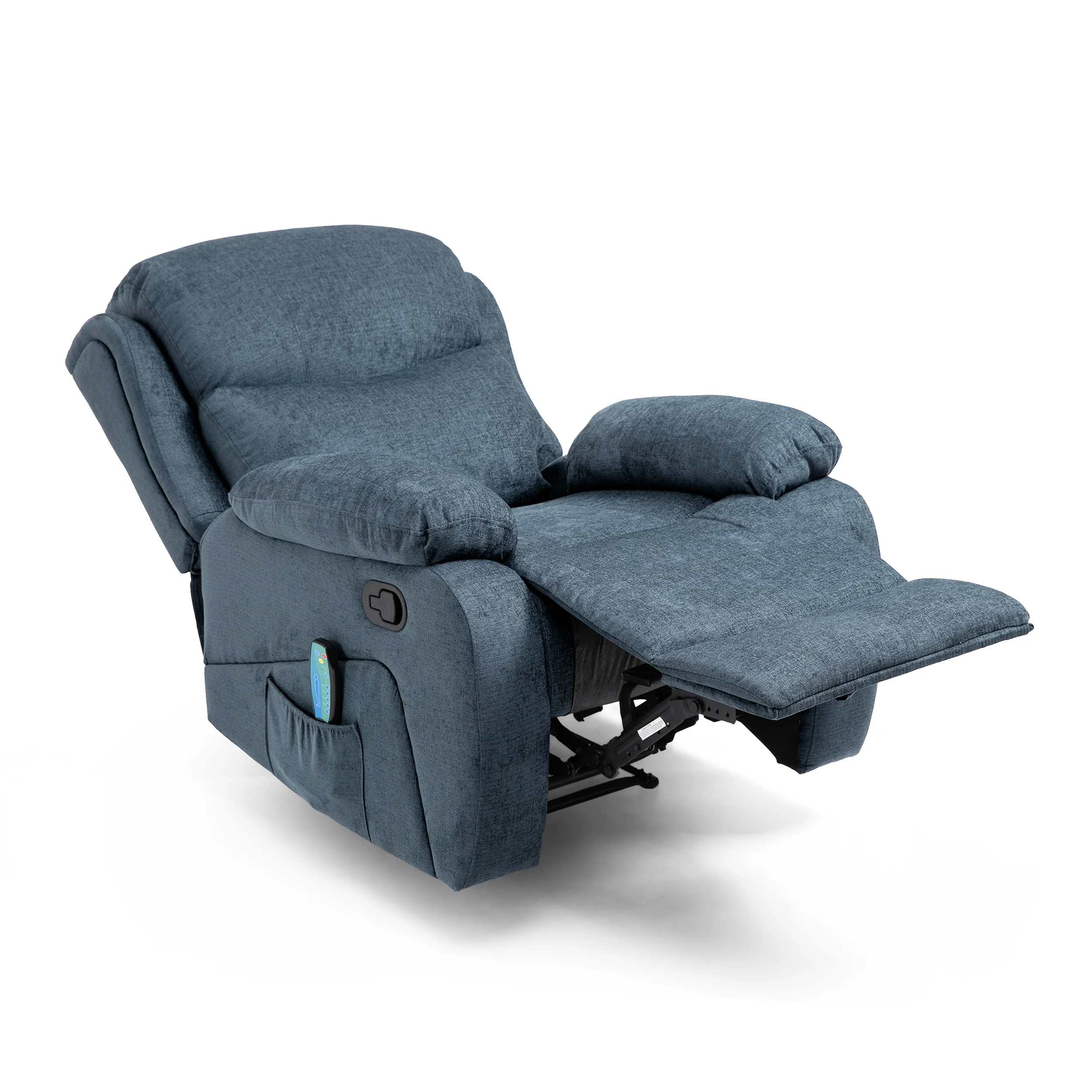 Cuthbert Contemporary Pillow Tufted Massage Recliner - furnishings