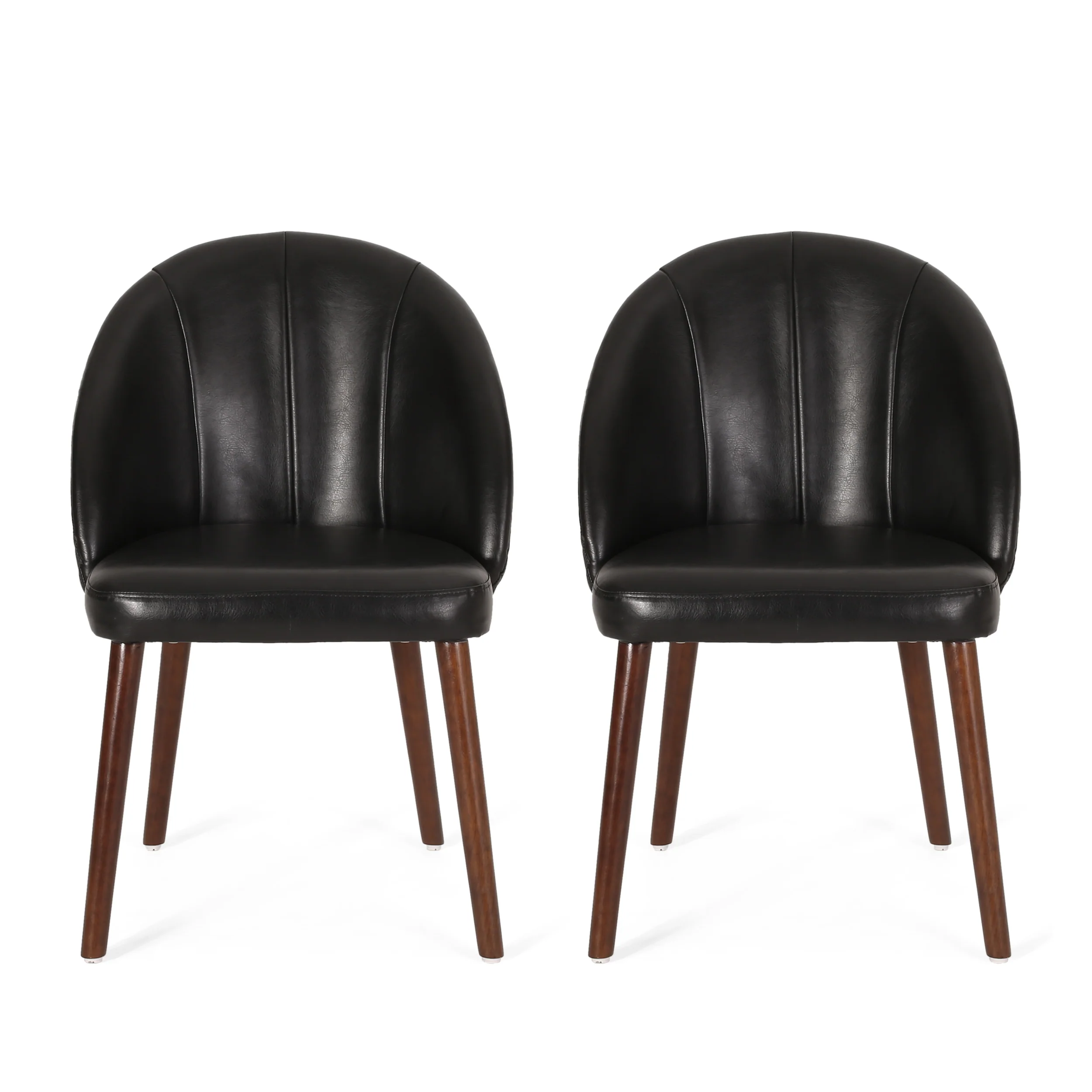 Lewiston Contemporary Channel Stitch Dining Chairs, Set of 2 - furnishings