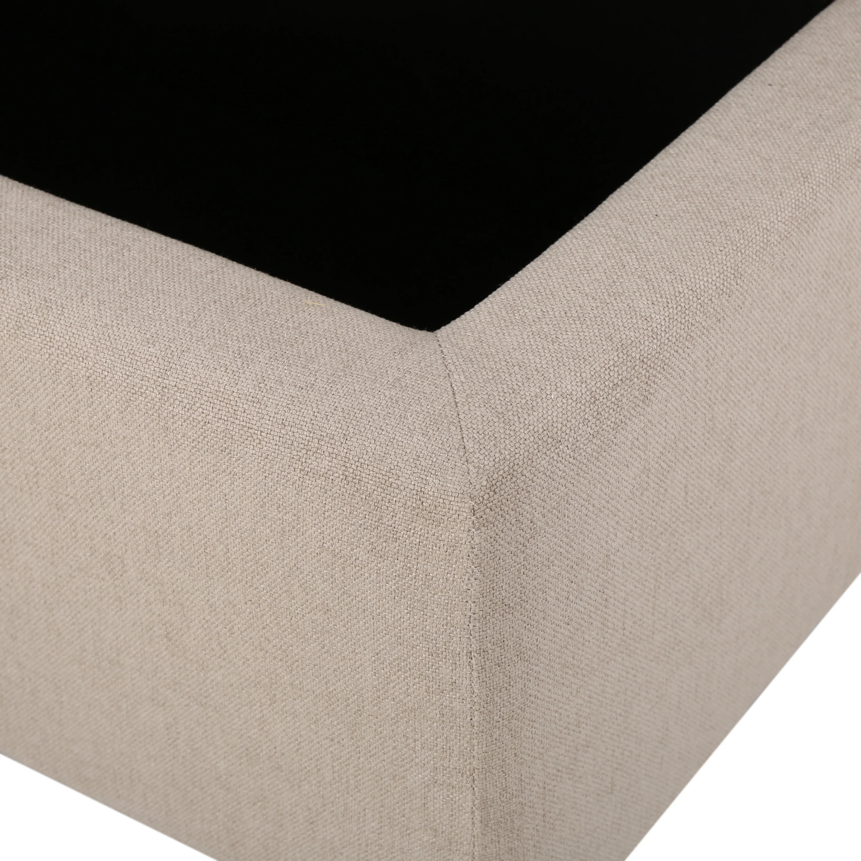 Annis Rectangle Fabric Storage Ottoman Bench - furnishings