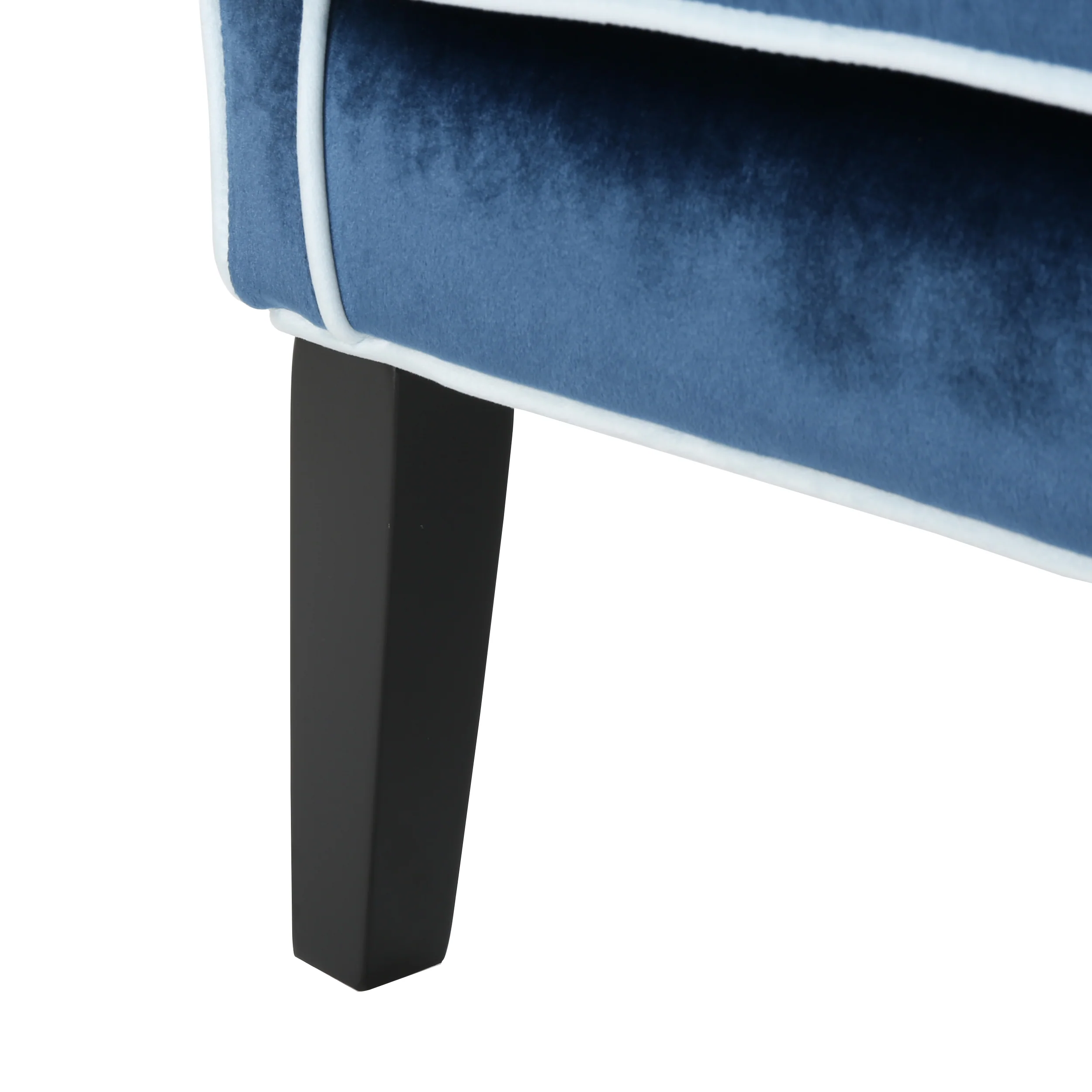 Edell Velvet Wingback Accent Chair - furnishings