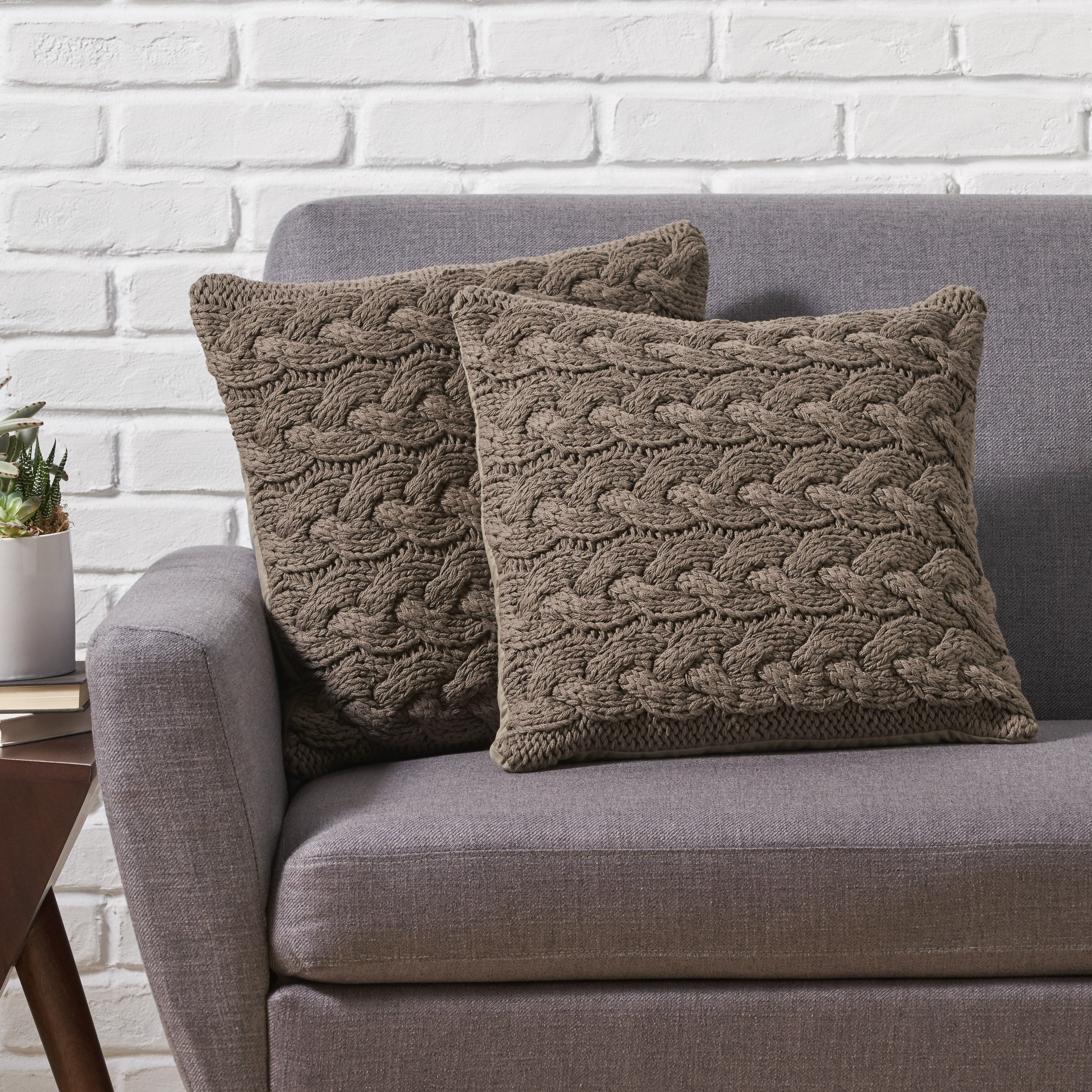 Kimi Boho Cotton Throw Pillow (Set of 2) - furnishings