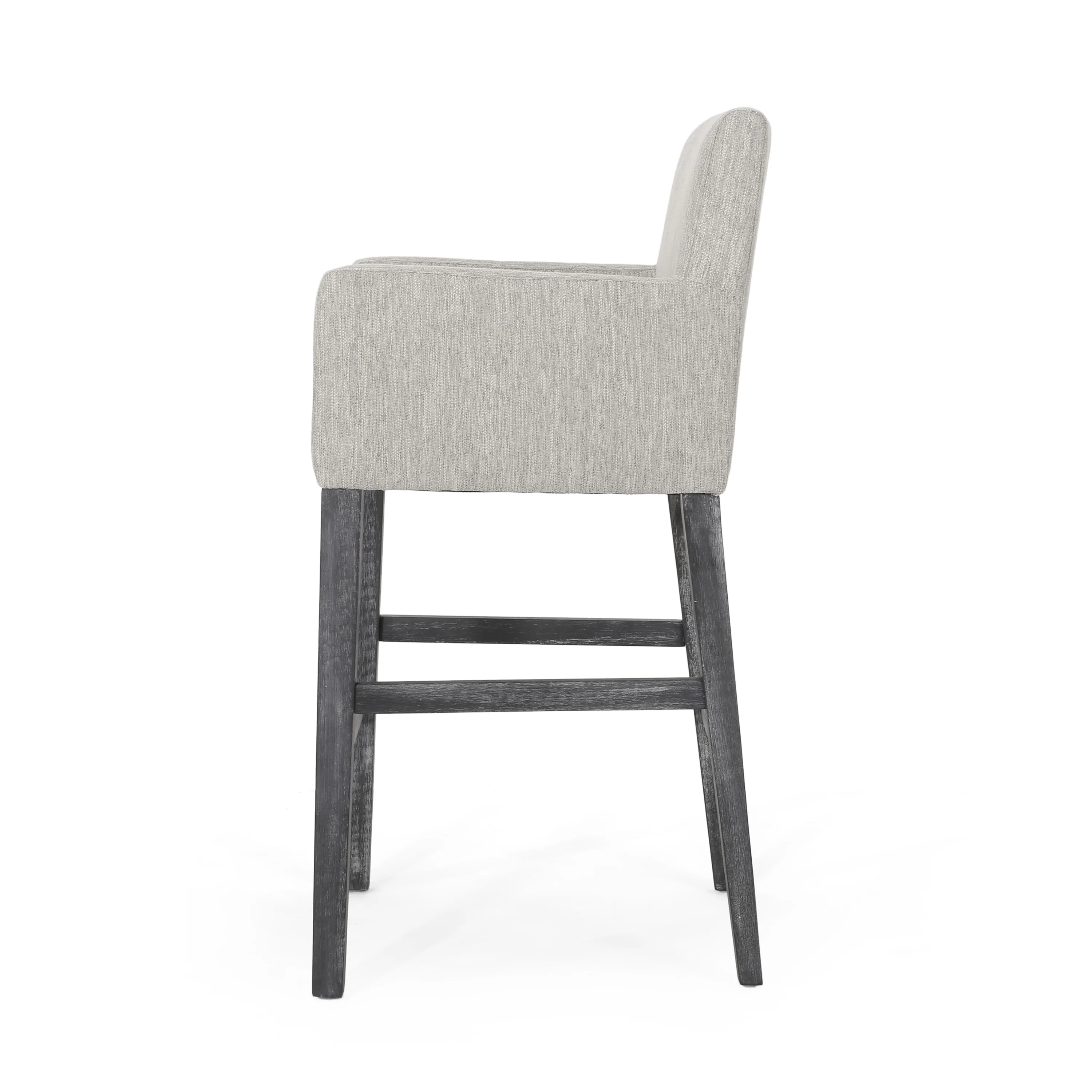 Chaparral Contemporary Fabric Upholstered Wood 30.5 inch Barstools (Set of 2) - furnishings