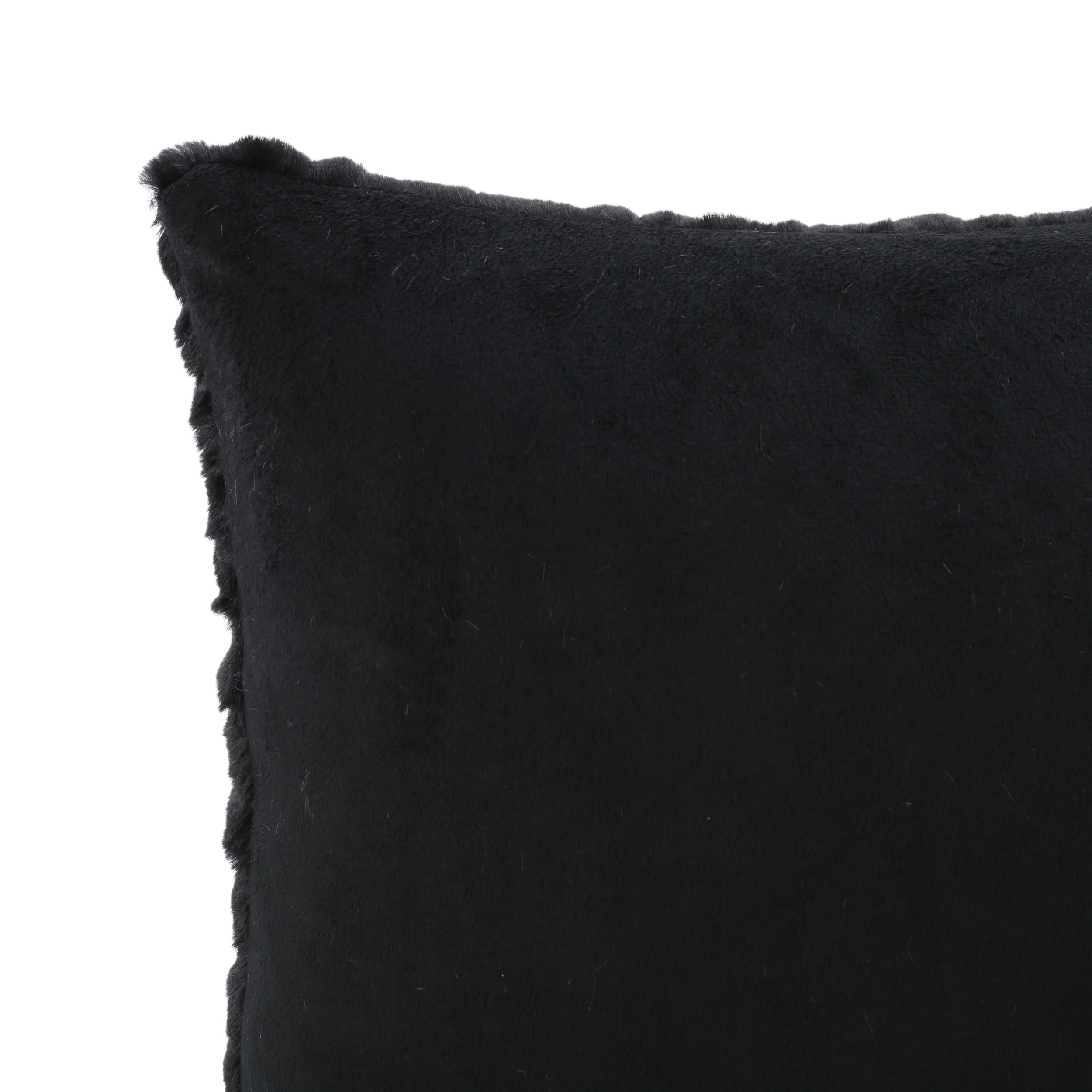 Ellison Modern Glam Faux Fur Throw Pillow - furnishings