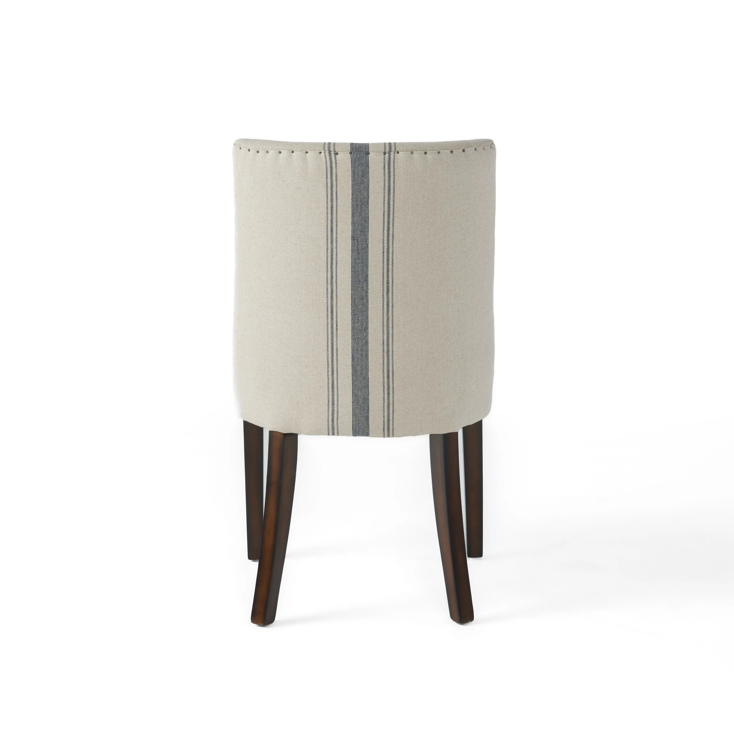 Rydel Stripe Fabric Dining Chairs (Set of 2) - furnishings