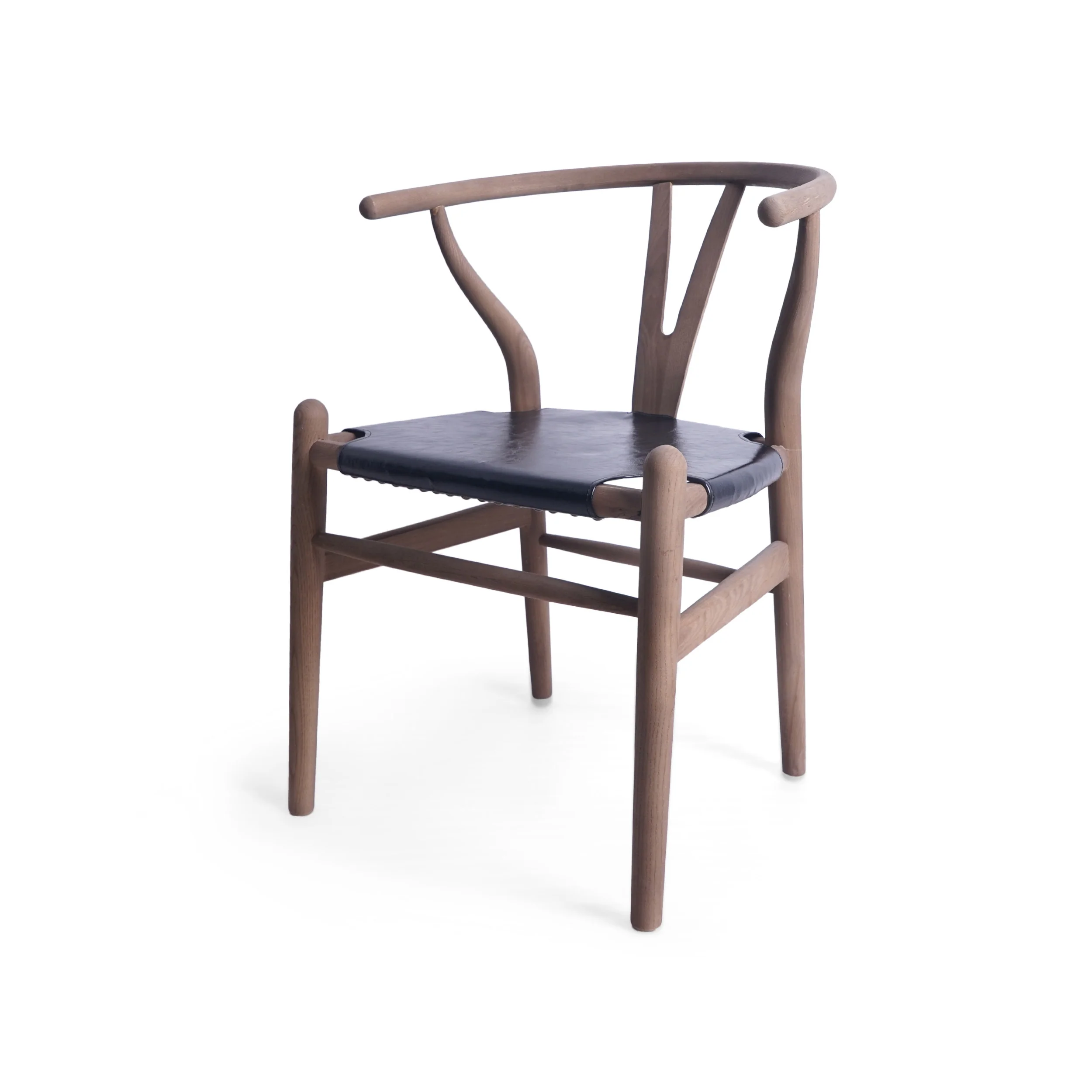 Quince Mid Century Boho Ash Wood Dining Chairs, Set of 2 - furnishings