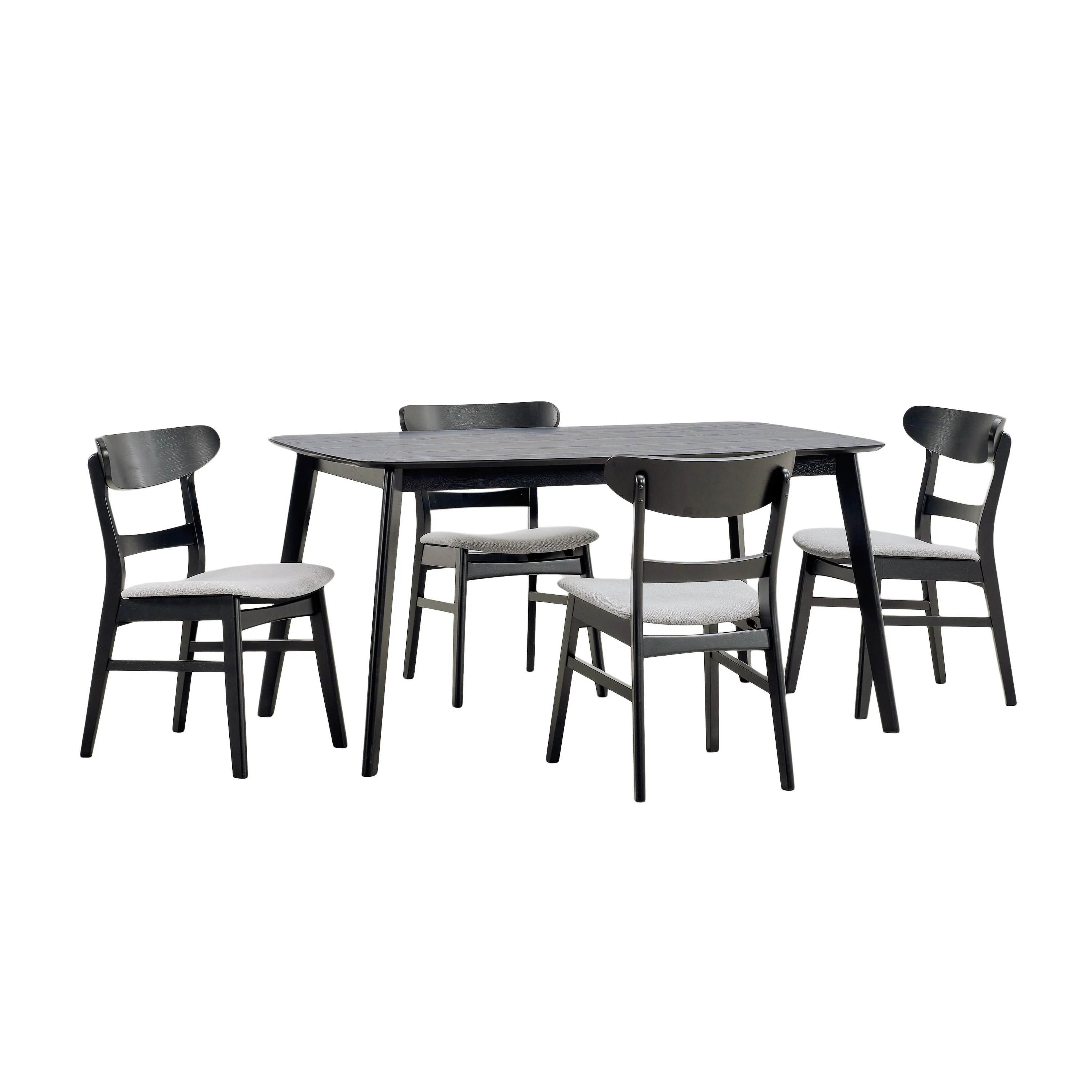 Helen Mid-Century Modern 5 Piece Dining Set - furnishings