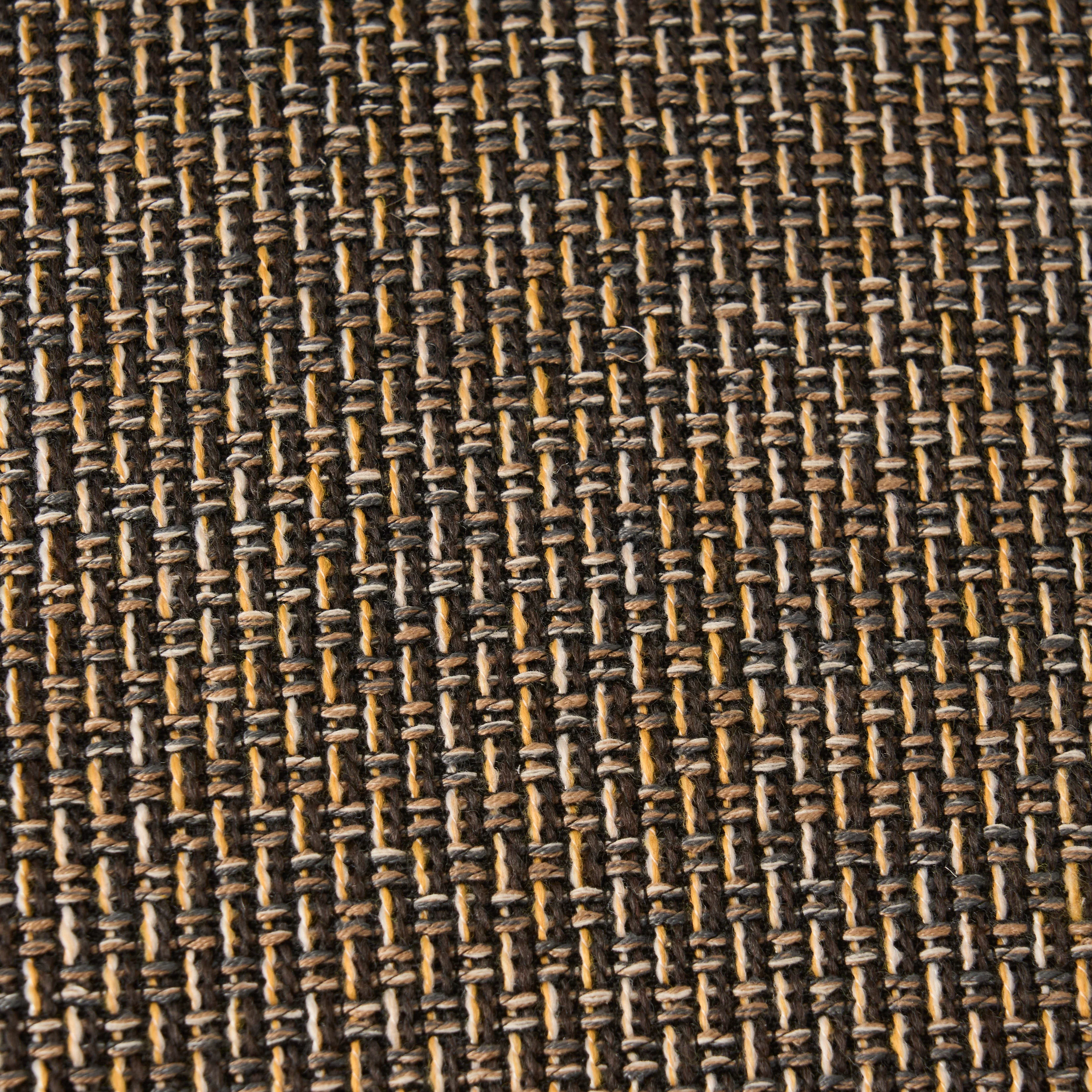 Larrick Contemporary Fabric Pouf - furnishings