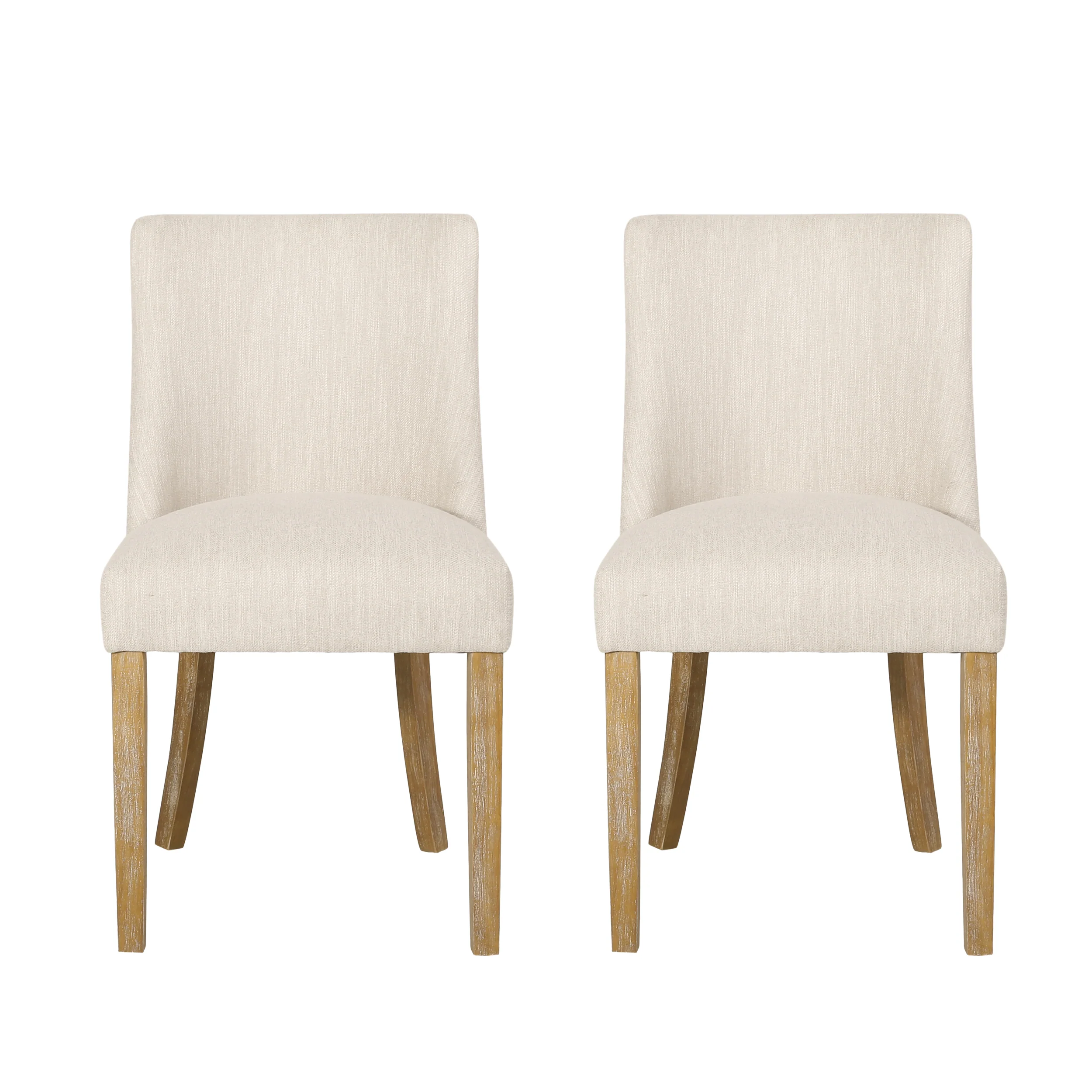 Gladwin Contemporary Fabric Dining Chairs, Set of 2 - furnishings