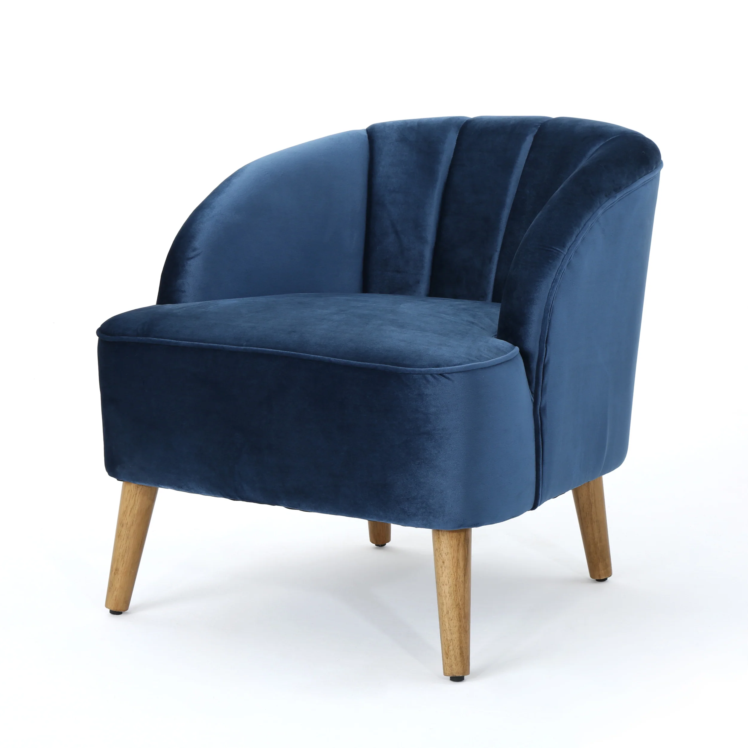 Scarlett Modern New Velvet Accent Chair - furnishings