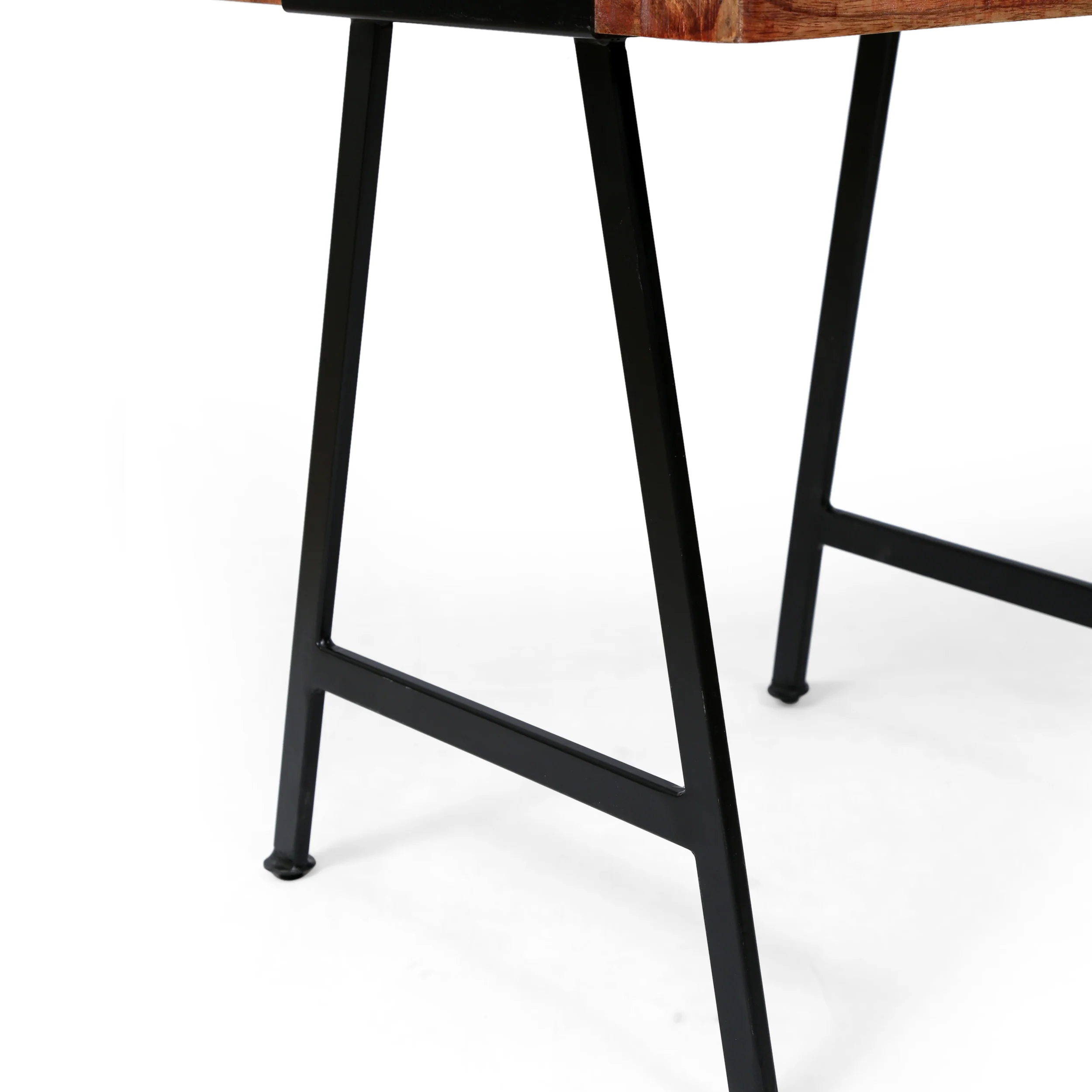 Rosewood Handcrafted Boho Mango Wood End Table (Set of 2) - furnishings