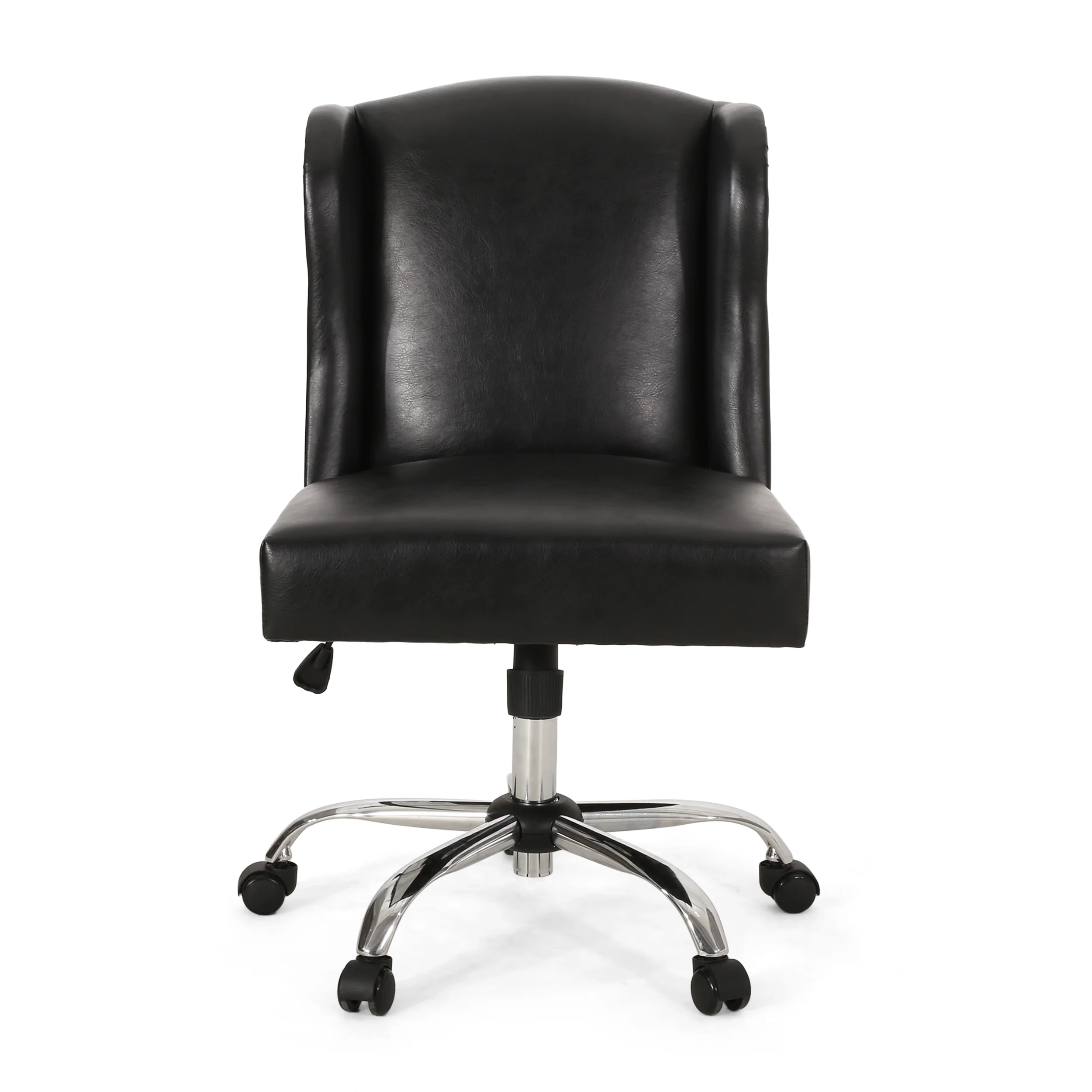 Ryilee Contemporary Wingback Swivel Office Chair - furnishings