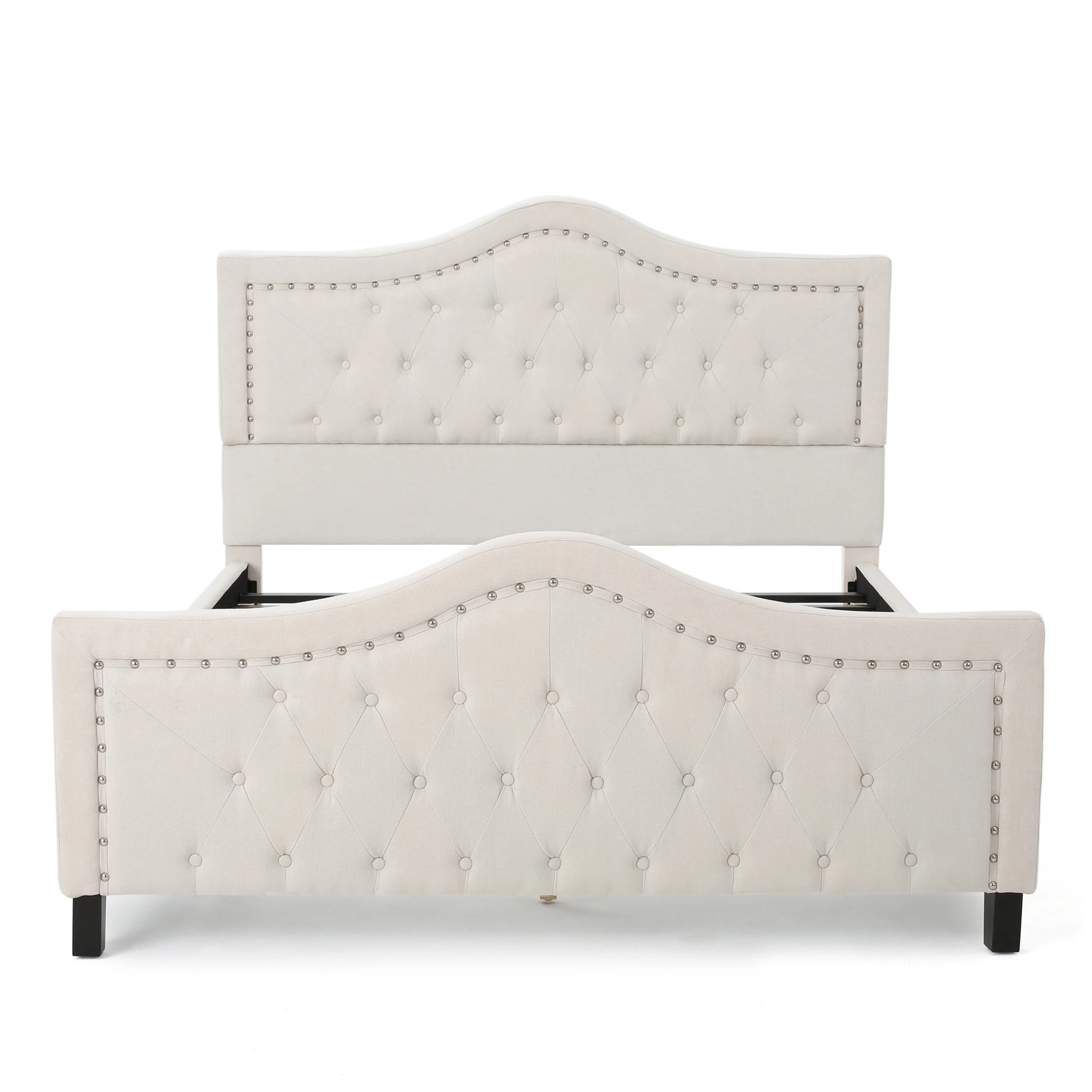 Livi Fabric Fully Upholstered Queen Bed Set - furnishings
