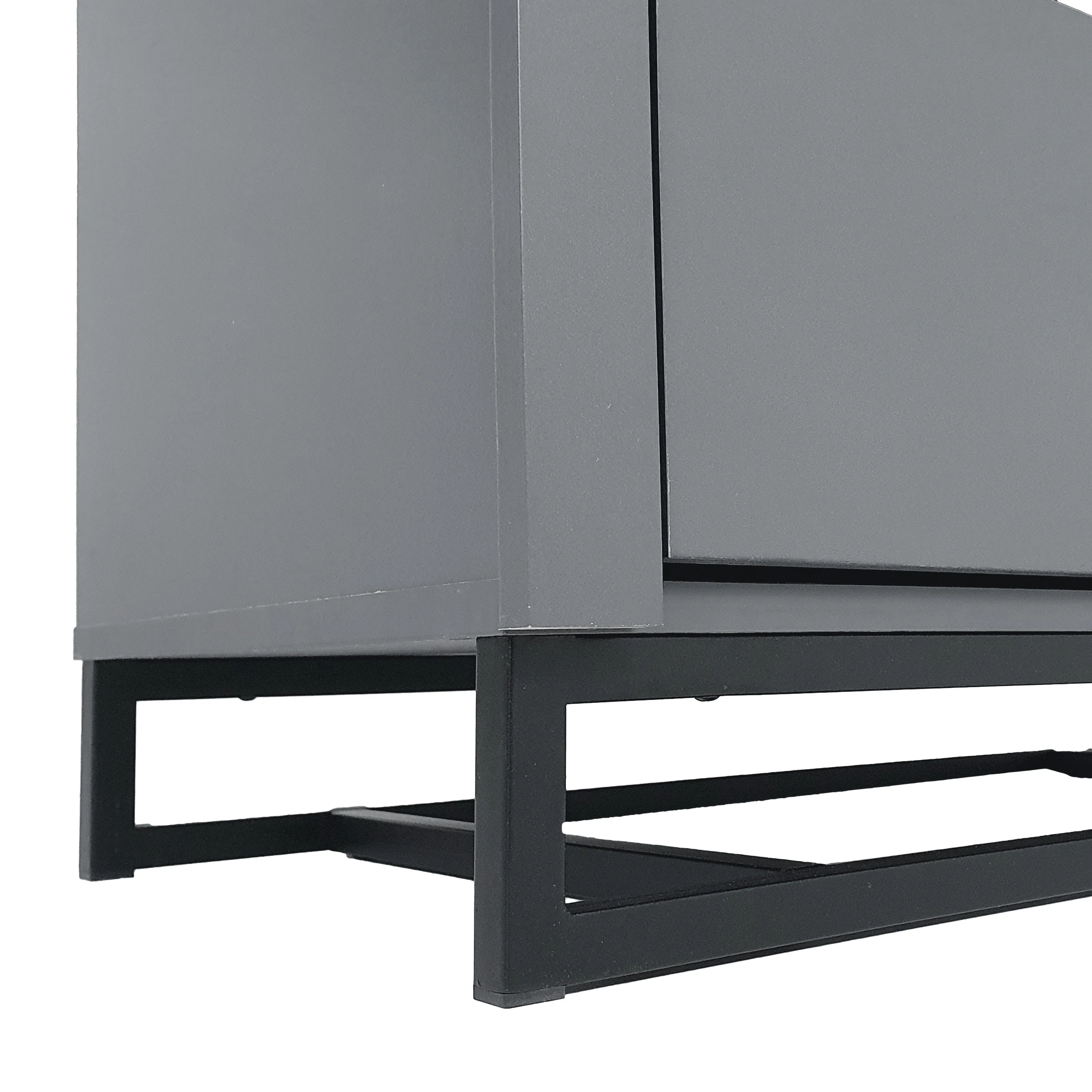 Borah Contemporary Faux Wood 5 Drawer Dresser - furnishings