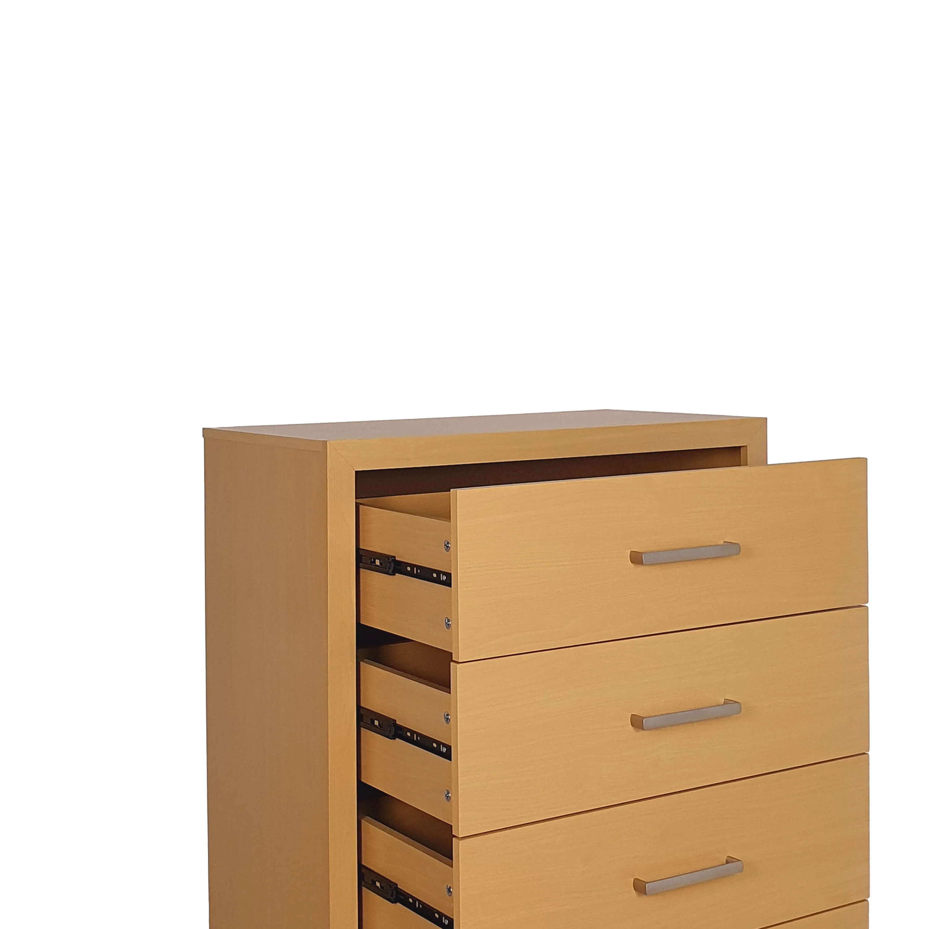 Borah Contemporary Faux Wood 5 Drawer Dresser - furnishings