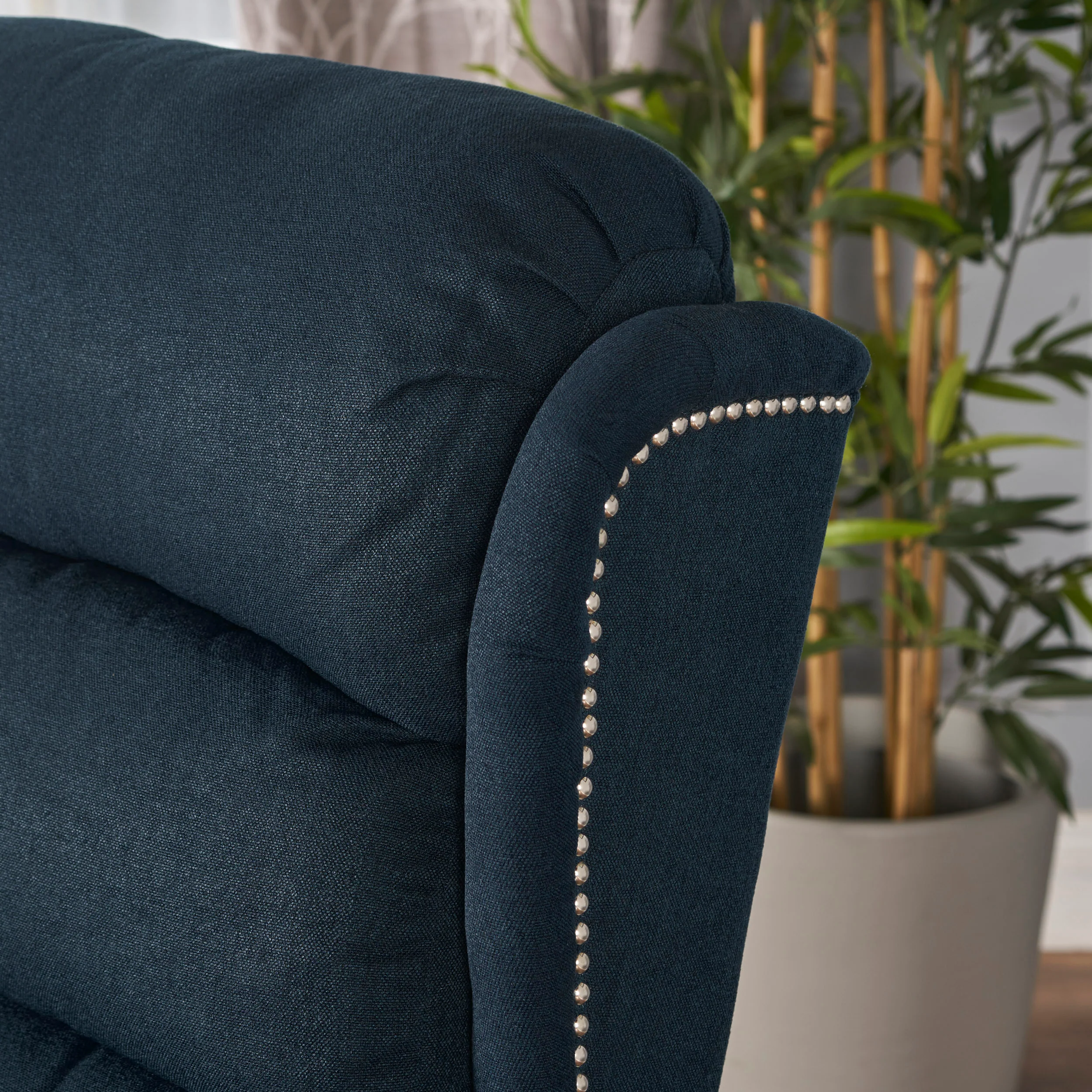 Desiree Tufted Fabric Power Recliner - furnishings