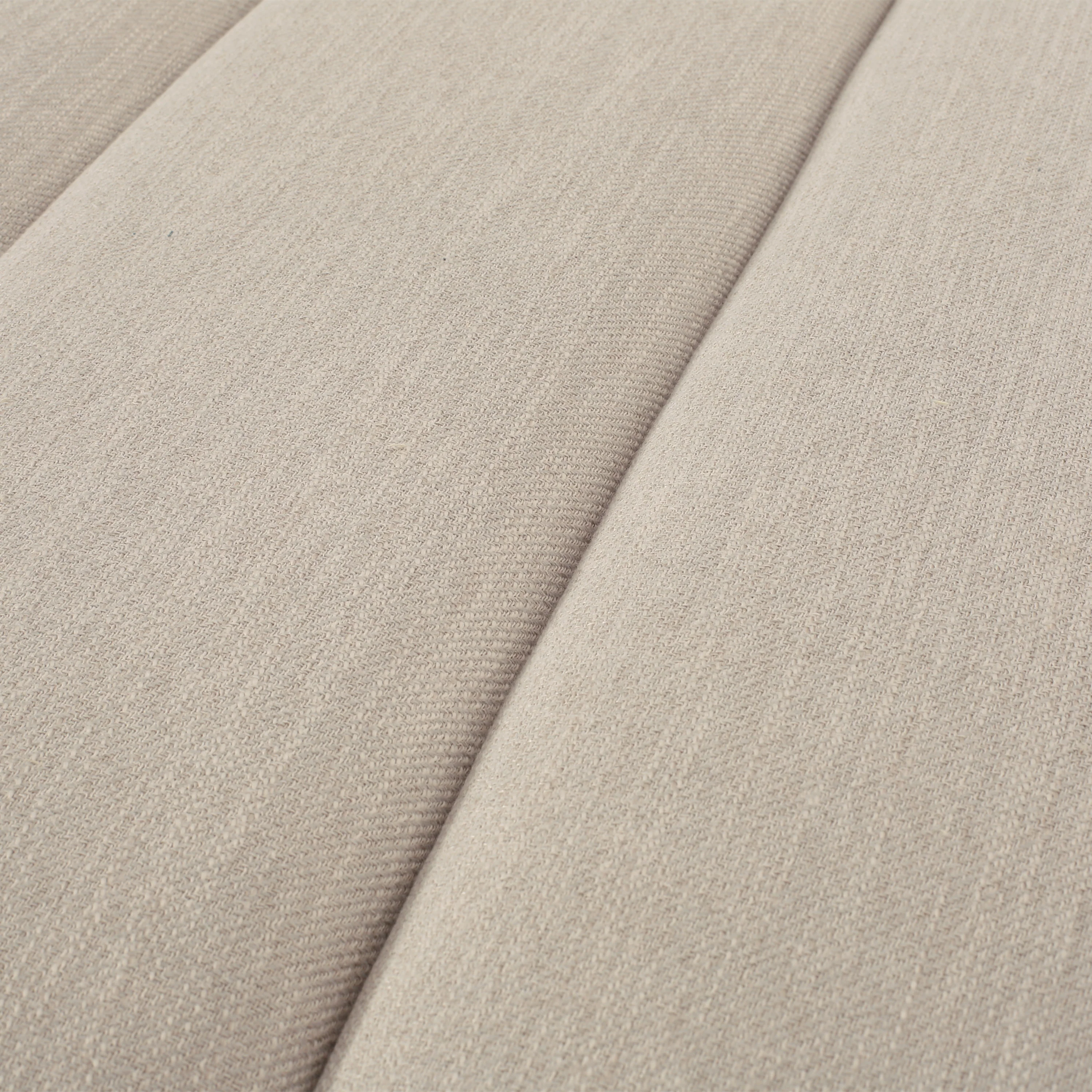 Holmwood Mid Century Modern Fabric Tufted Chaise Lounge with Bolster Pillow - furnishings